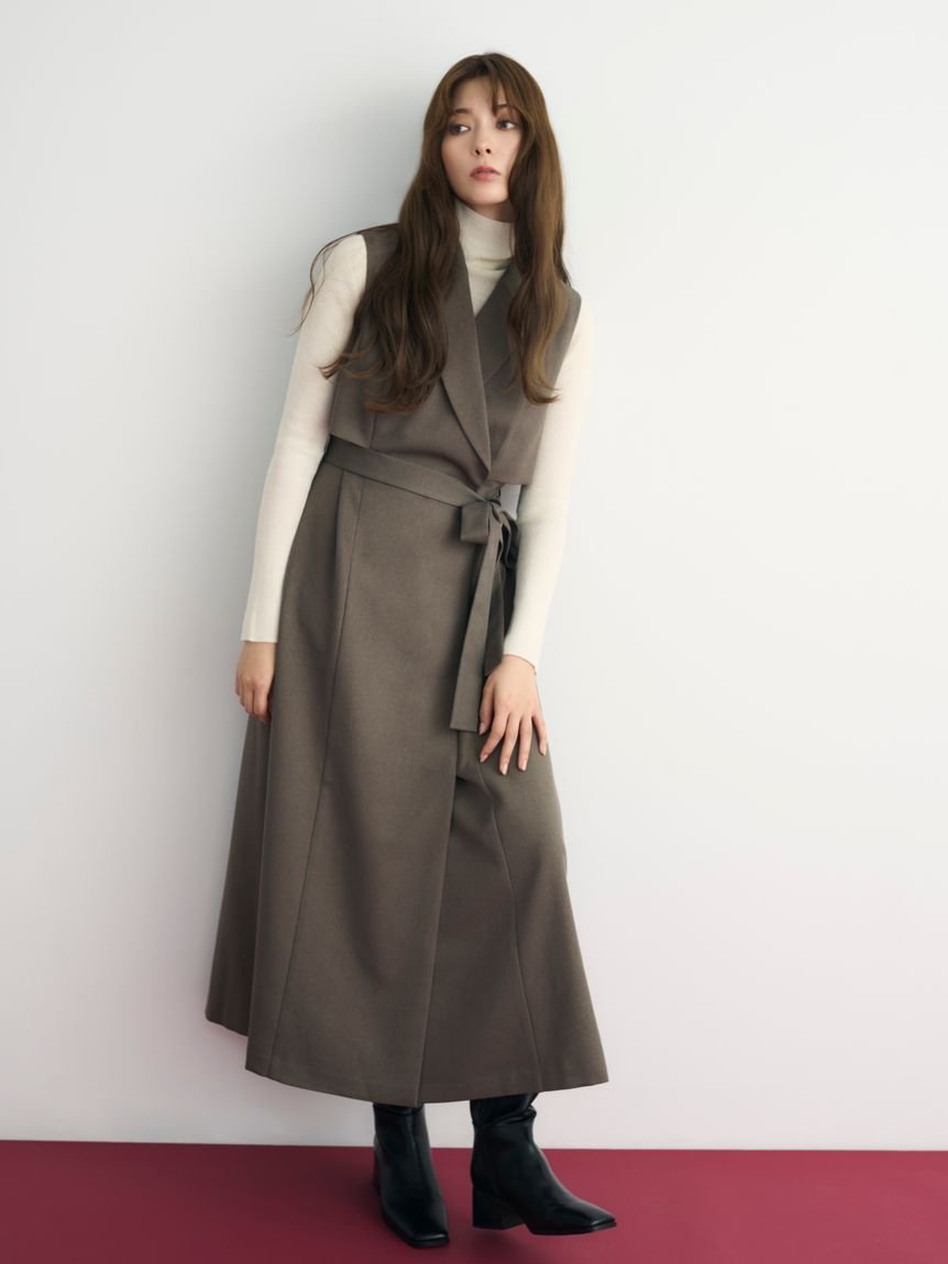 SALE／40%OFF】FRAY I.D ラペルテーラードワンピース フレイ 