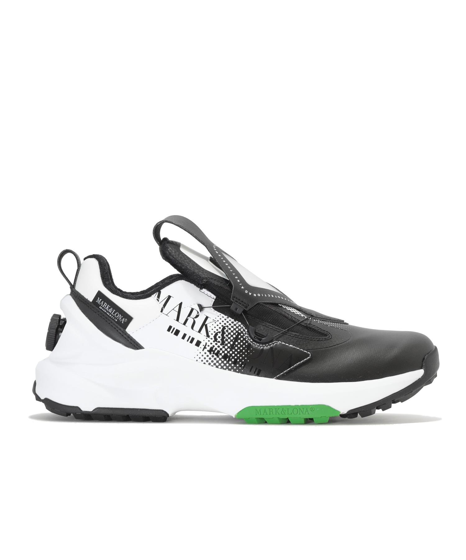 楽天市場】マークアンドロナ ゴルフシューズ 白×黒 スパイクレス 箱