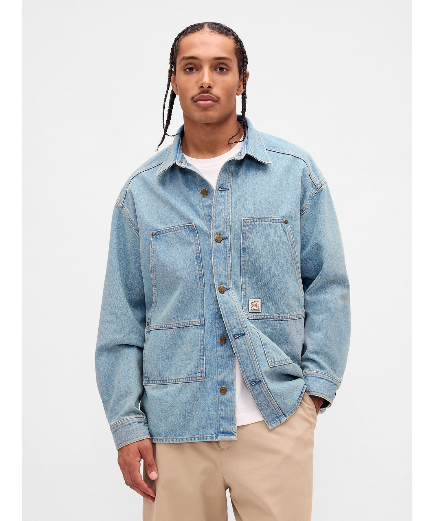 楽天市場】【SALE／30%OFF】(M)デニム オーバーサイズ ユーティリティ