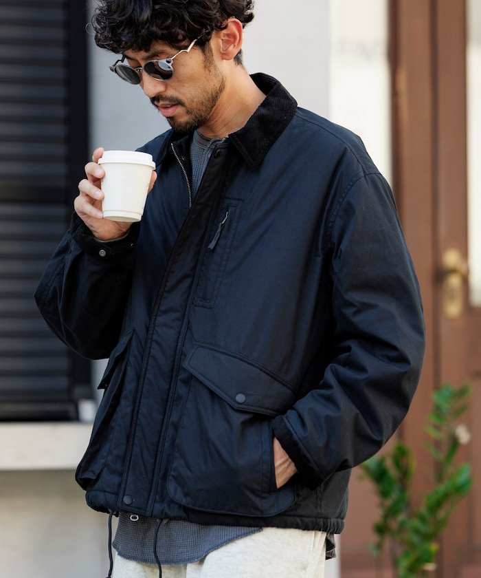 楽天市場】PNピーチ裏フリースフィールドブルゾン LE CERCLE par rope