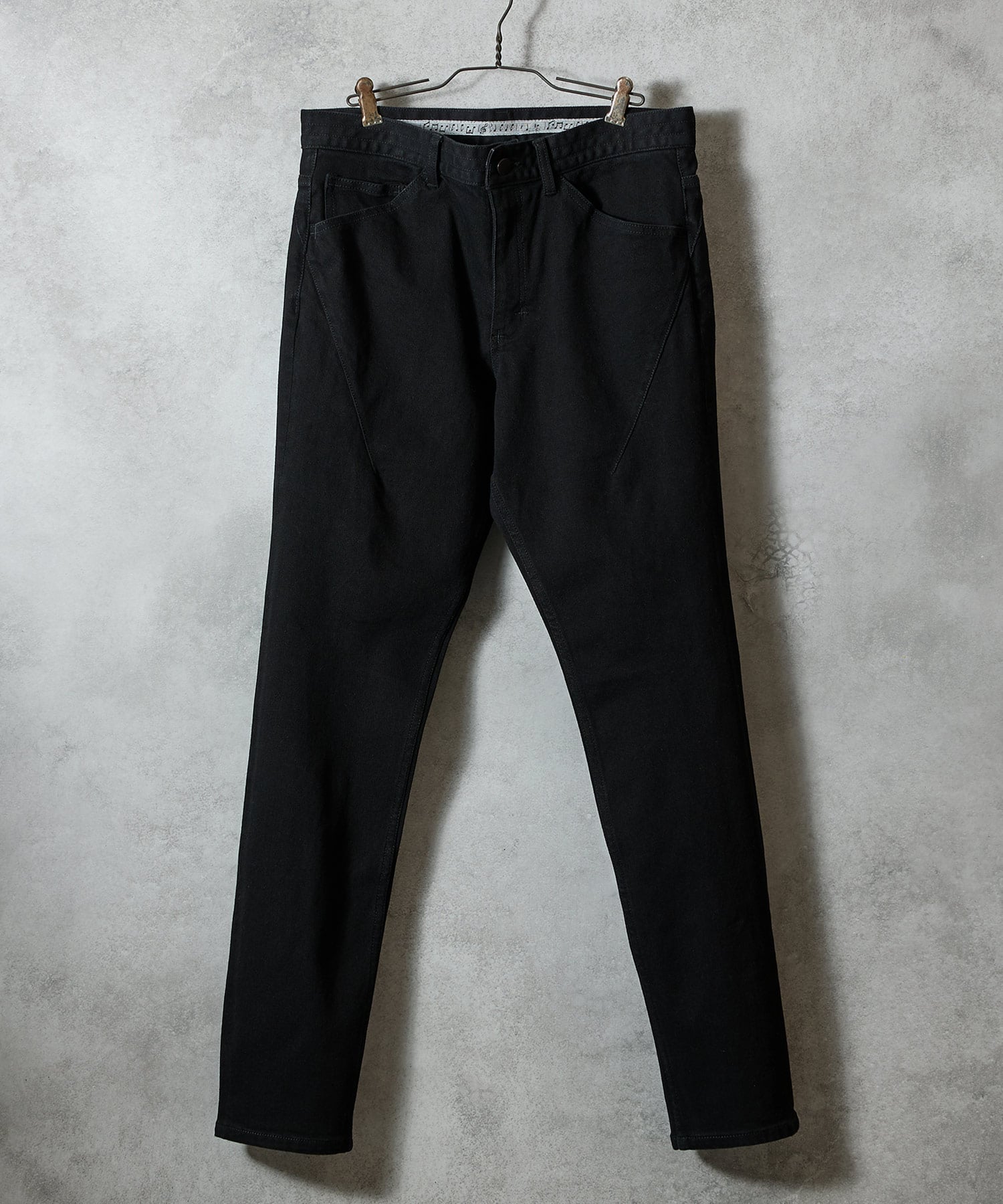 楽天市場】NUMBER (N)INE DENIM クロス柄ポケットダメージテーパード