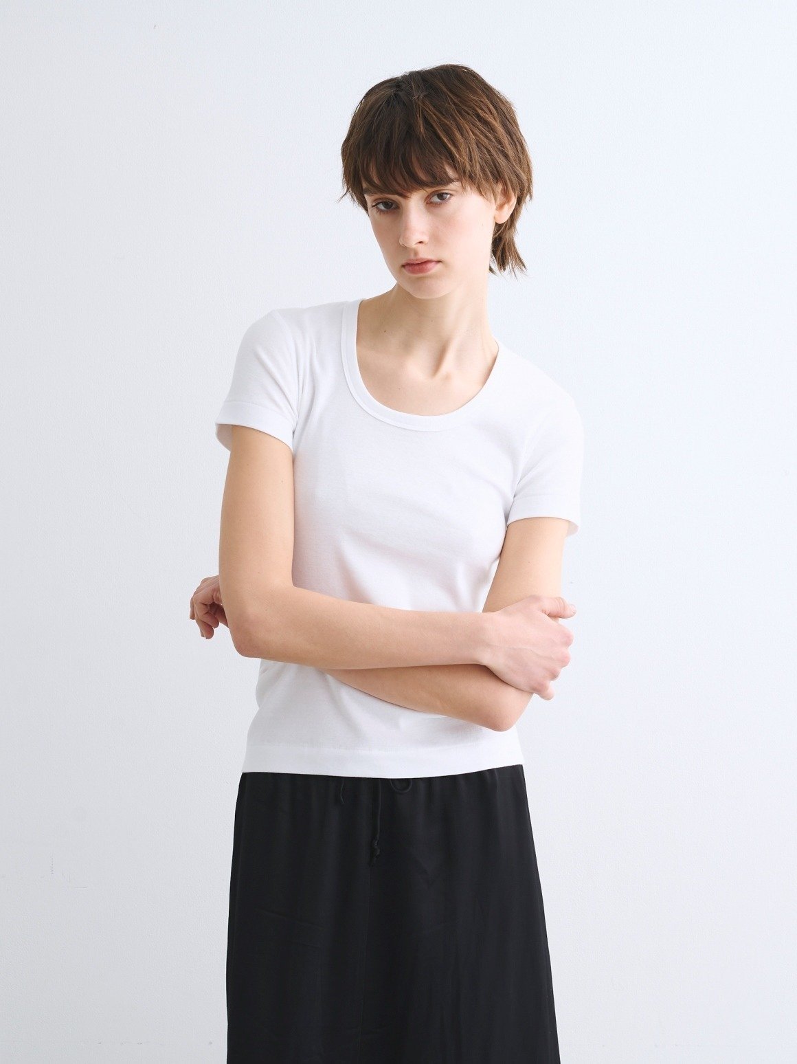 【並行輸入品】 スリードッツ Tシャツ Vネック 半袖 Three Dots カットソー ショートスリーブ レディース TD004695 AA1S004 three dots スリードッツ Tシャツ Vネック レディース Very掲載