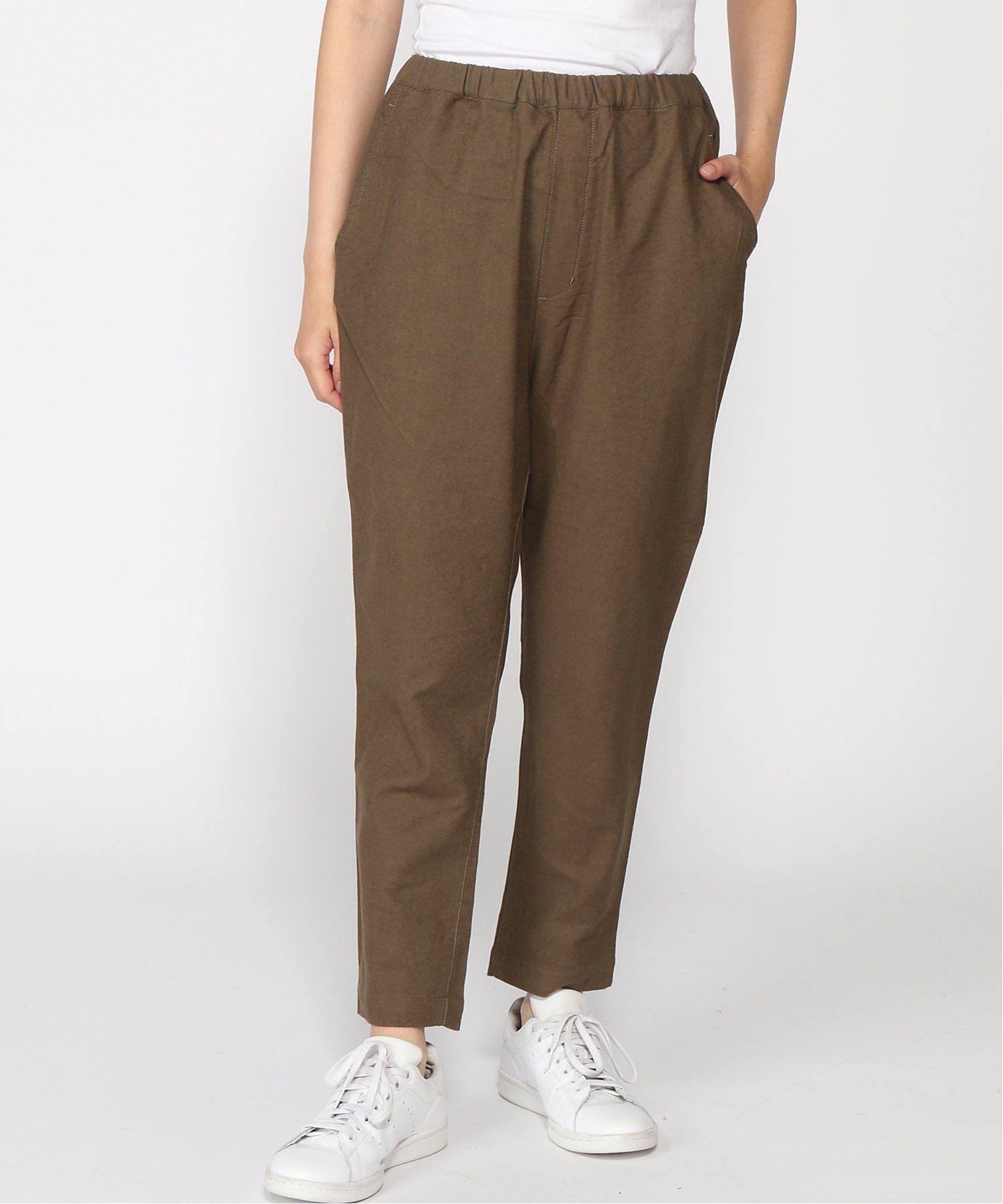 値下げ不可！BENT L TRANSFER M 楽天市場】ケレン KELEN ツータック テーパード パンツ モカ Moka