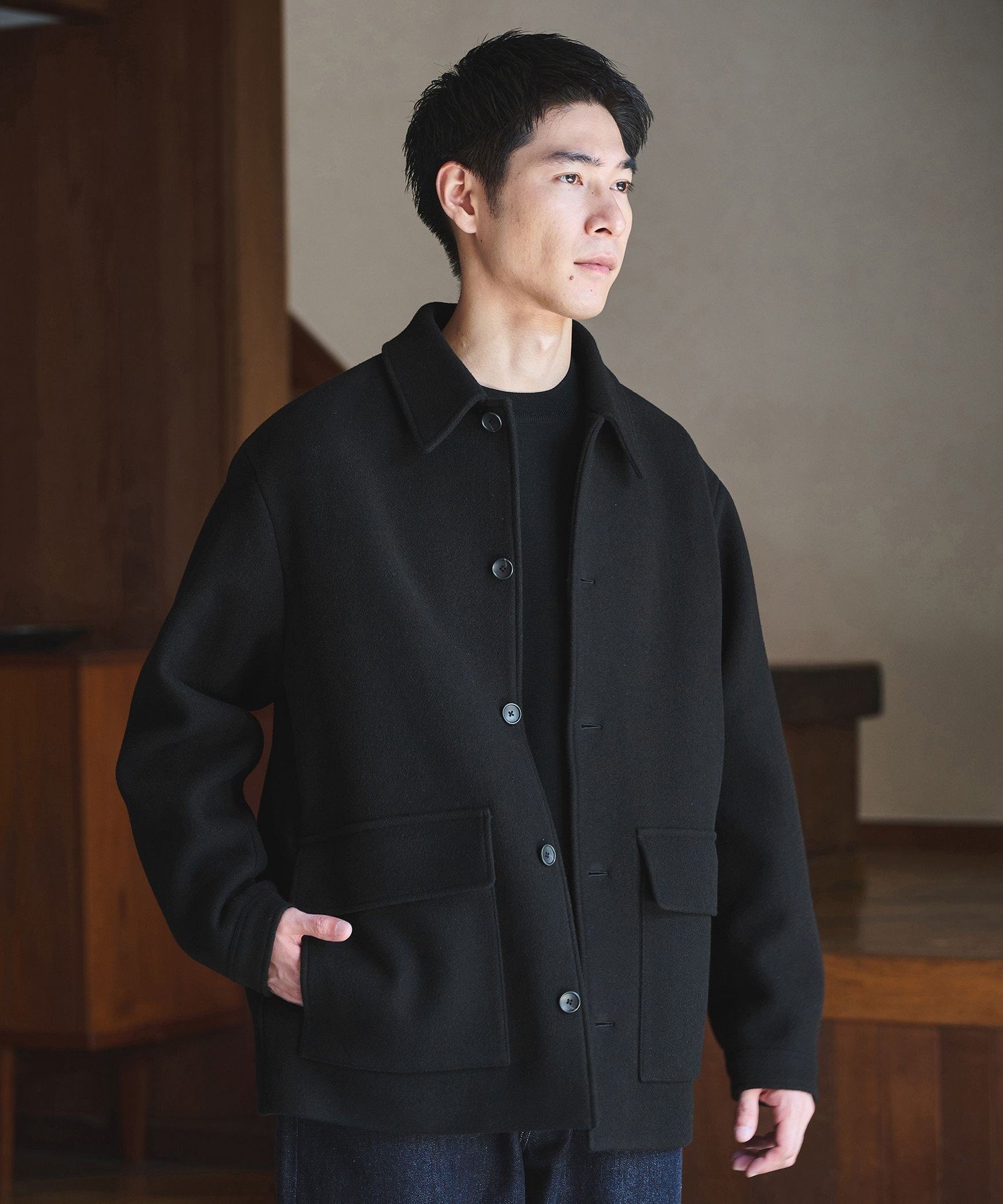 SALE／10%OFF】UNITED ARROWS green label relaxing SENTDALE WOOL 