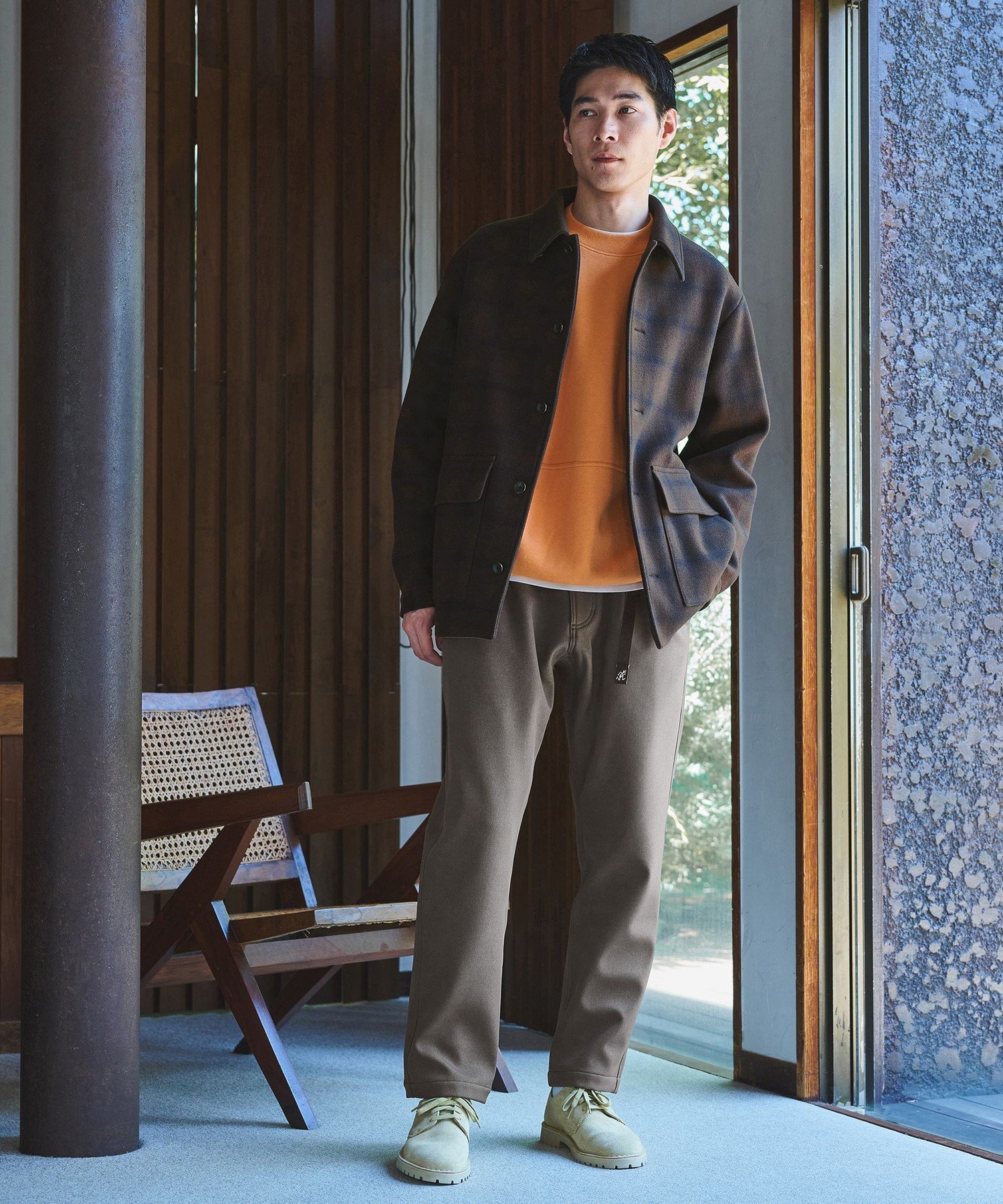 UNITED ARROWS green label relaxing SENTDALE WOOL カバーオール