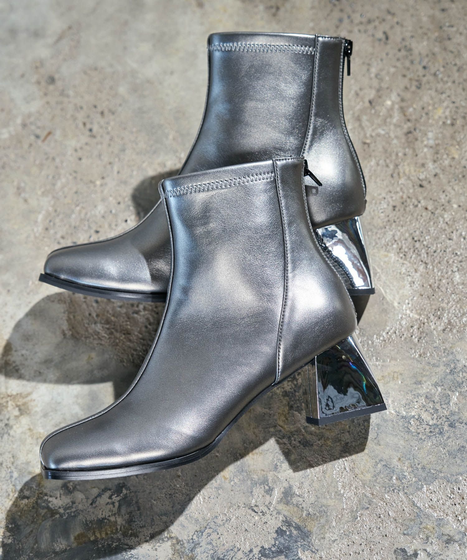 HARE MINIシャークZIPブーツ 楽天市場】【SALE／62%OFF】スクエアトゥZIPブーツ HARE ハレ