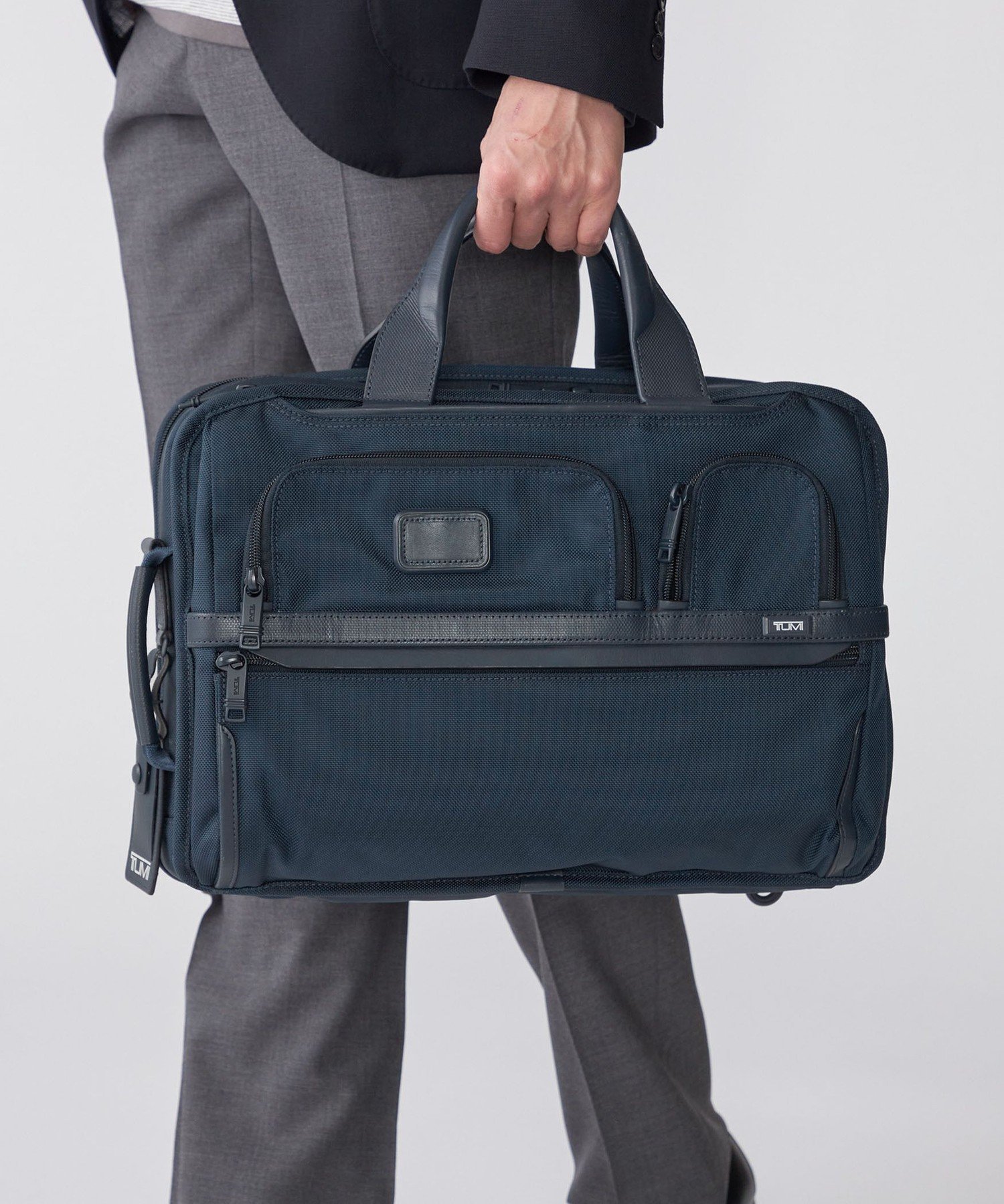 ⭐️未使用級⭐️TUMI トゥミ　SHIPS別注　2203197NVS3E ネイビー TUMI ビジネスバッグ 「SHIPS別注」TUMI: 「ALPHA 3」 3WAY