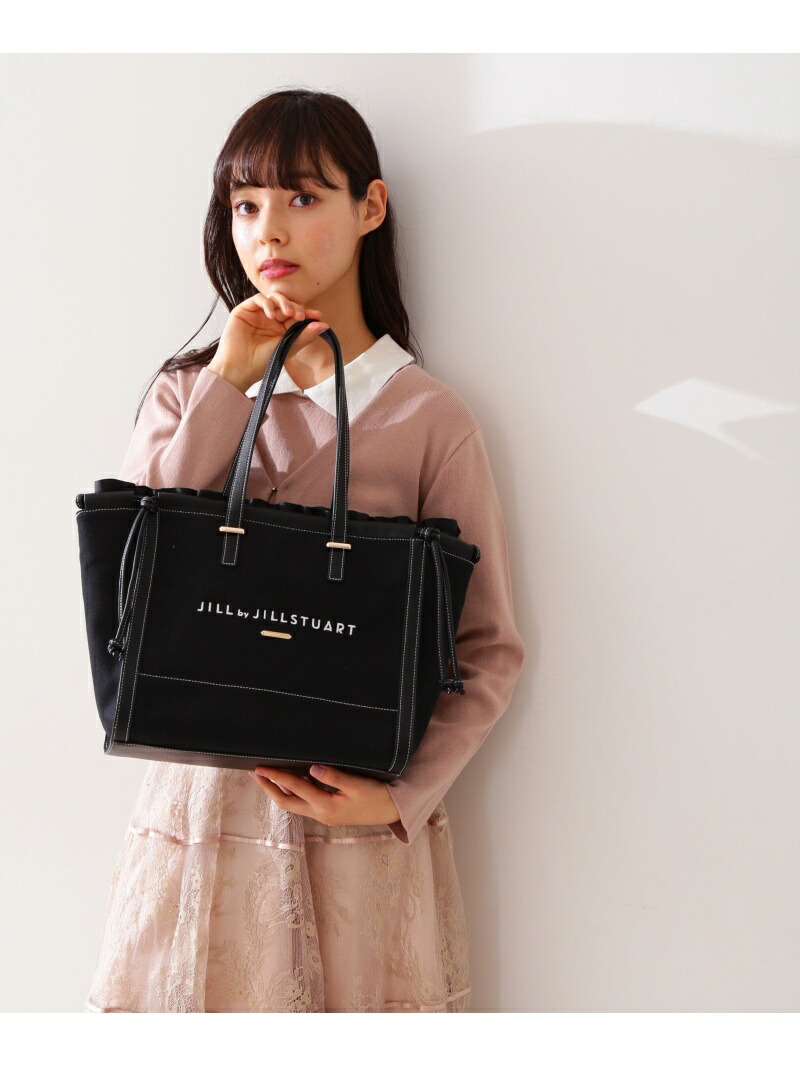 楽天市場 フリルレイヤードトートバッグ Jill By Jillstuart ジル バイ ジルスチュアート バッグ バッグその他 ブラック ブラウン ピンク 送料無料 Rakuten Fashion Jill By Jillstuart