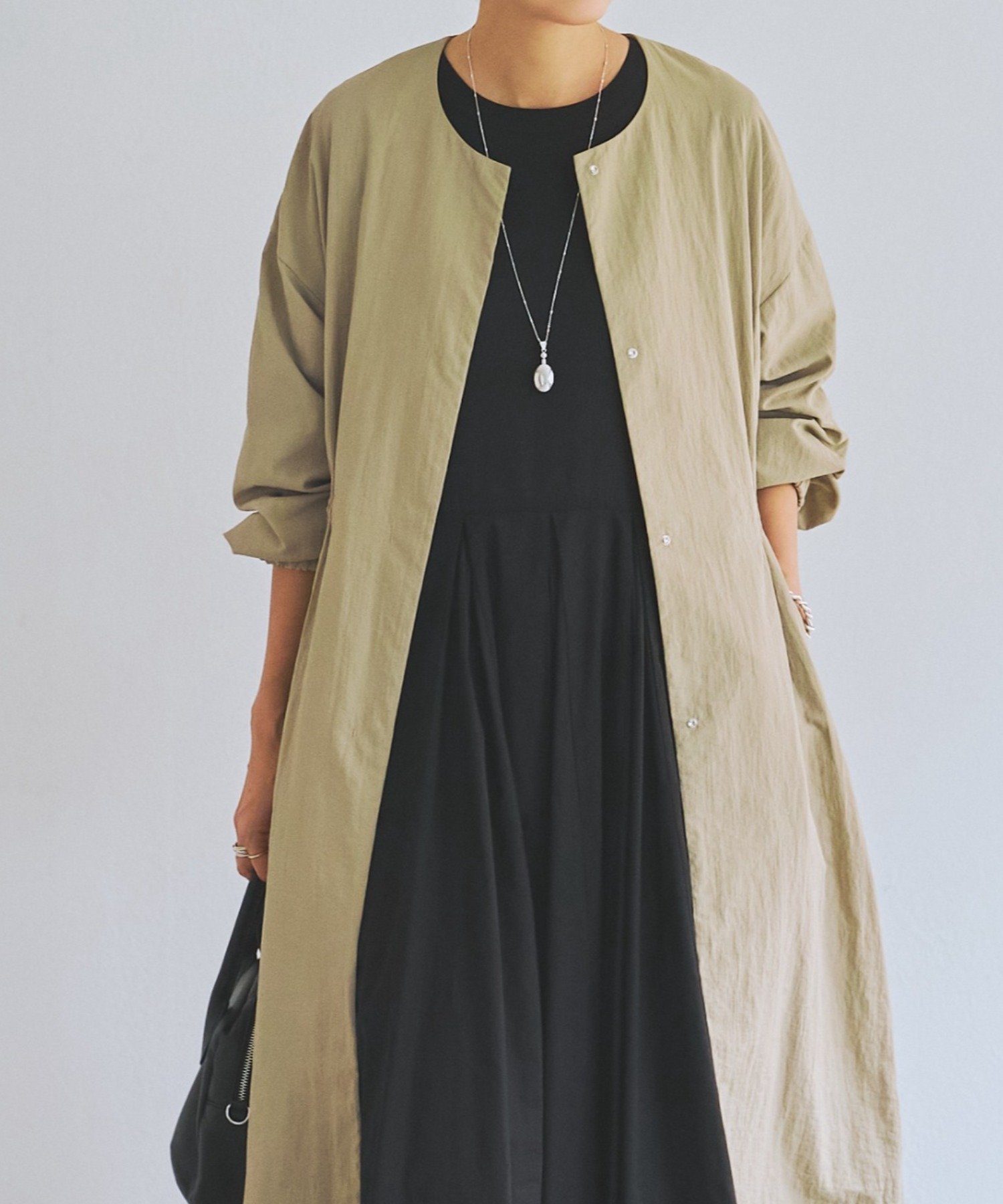 BEARDSLEY 《近日予約開始予定》バルーン袖フレアーコート ビアズリー