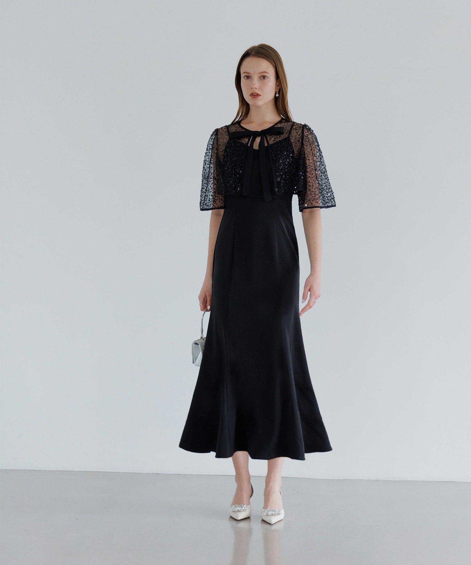 【LEJA】ドット柄ボレロマーメイドワンピースセットアップロングドレス 楽天市場】【LEJA】ドット柄ボレロマーメイドワンピースセットアップ