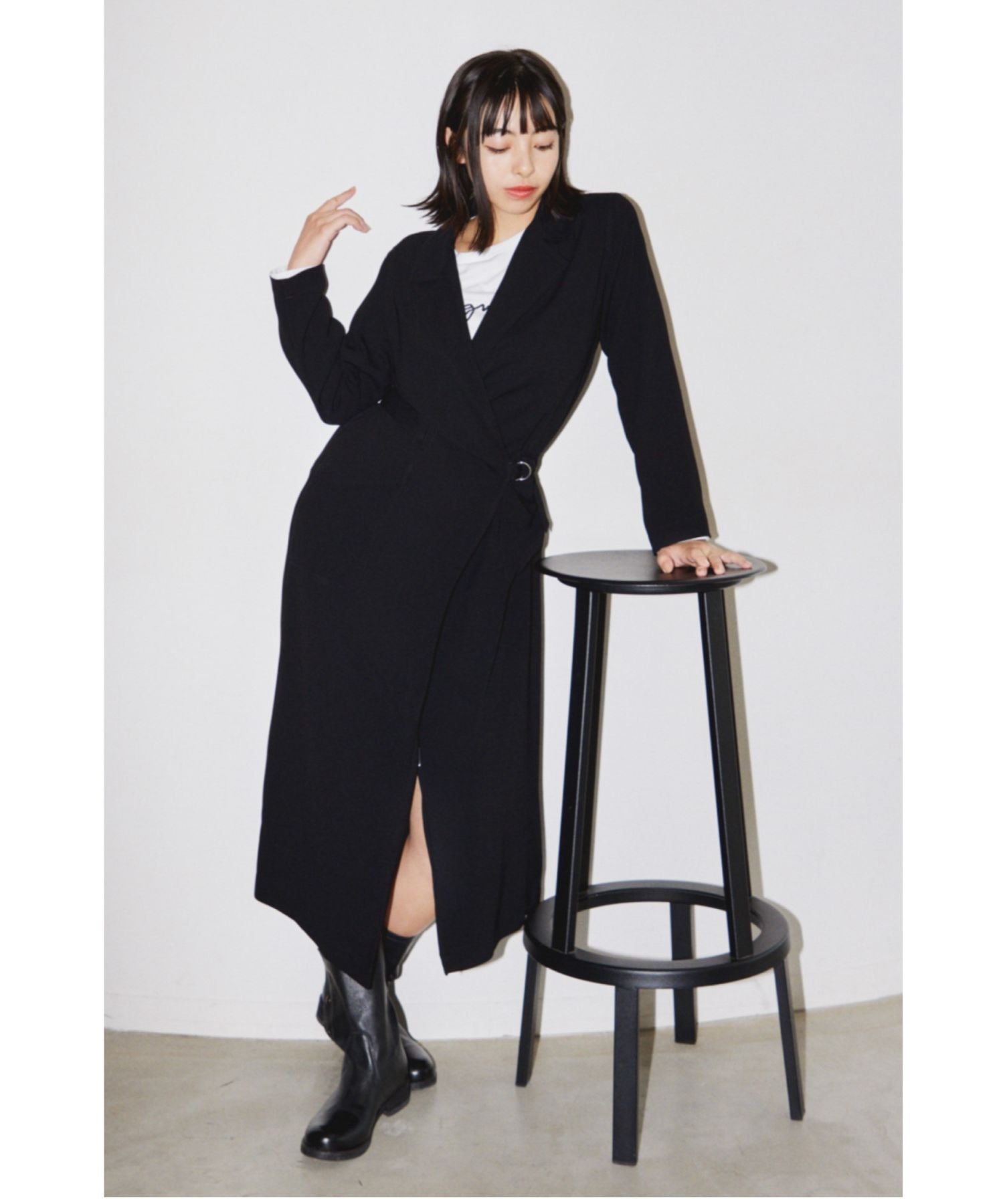 フランス製 Agnes b. チェスターコート ブラック アニエスベー 楽天市場】【SALE／46%OFF】UQ87 MANTEAU コート agnes b. FEMME
