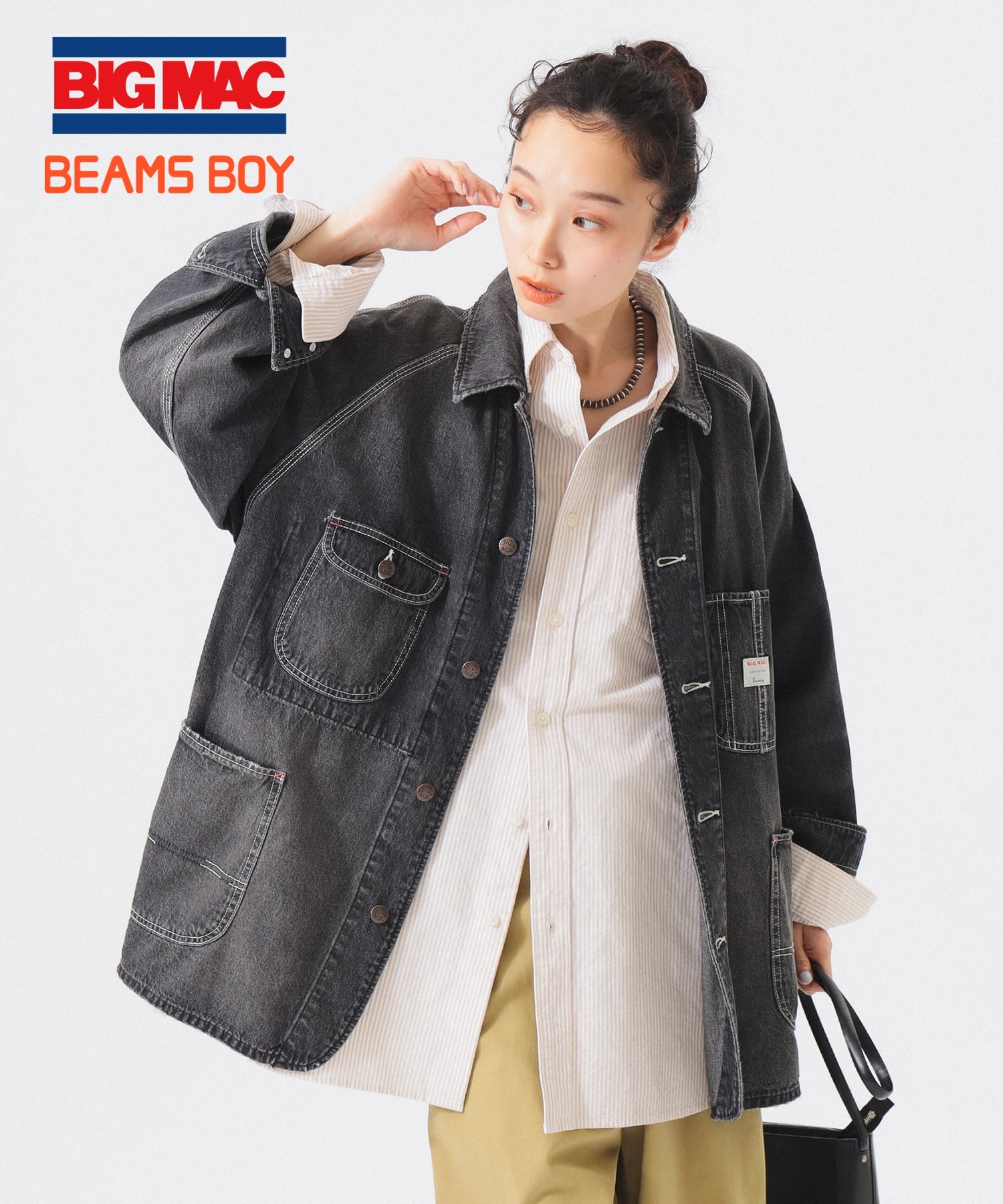 楽天市場】【別注】BIG MAC / ペイント カバーオール(セットアップ対応