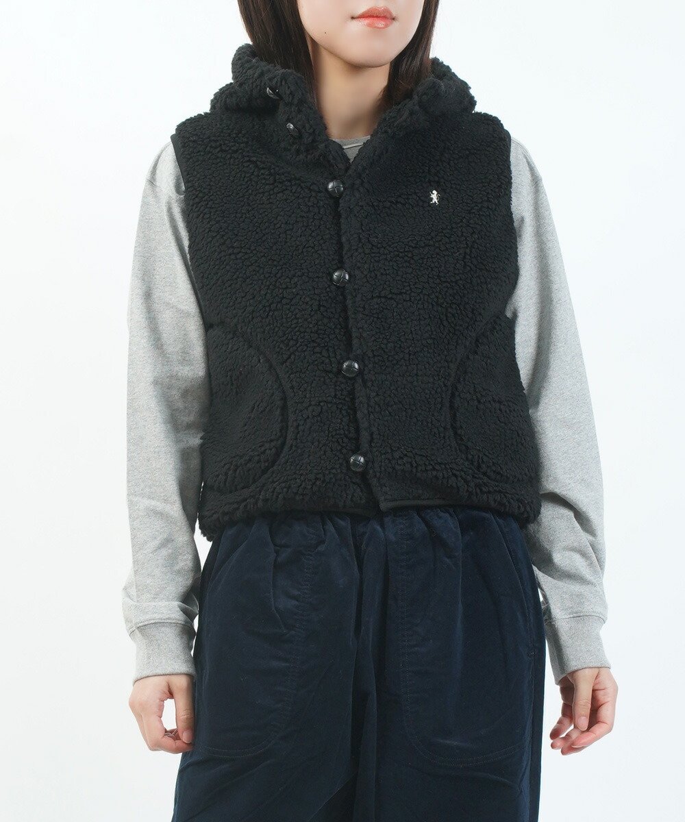 楽天市場】GYMPHLEX BOA HOODED SHORT VEST URBAN RESEARCH DOORS
