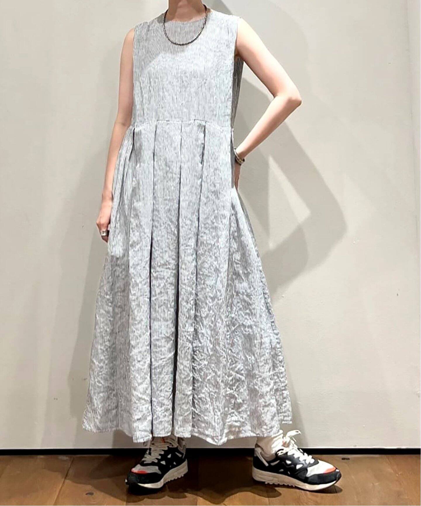 SALE／30%OFF】journal standard luxe リネン タックワンピース 