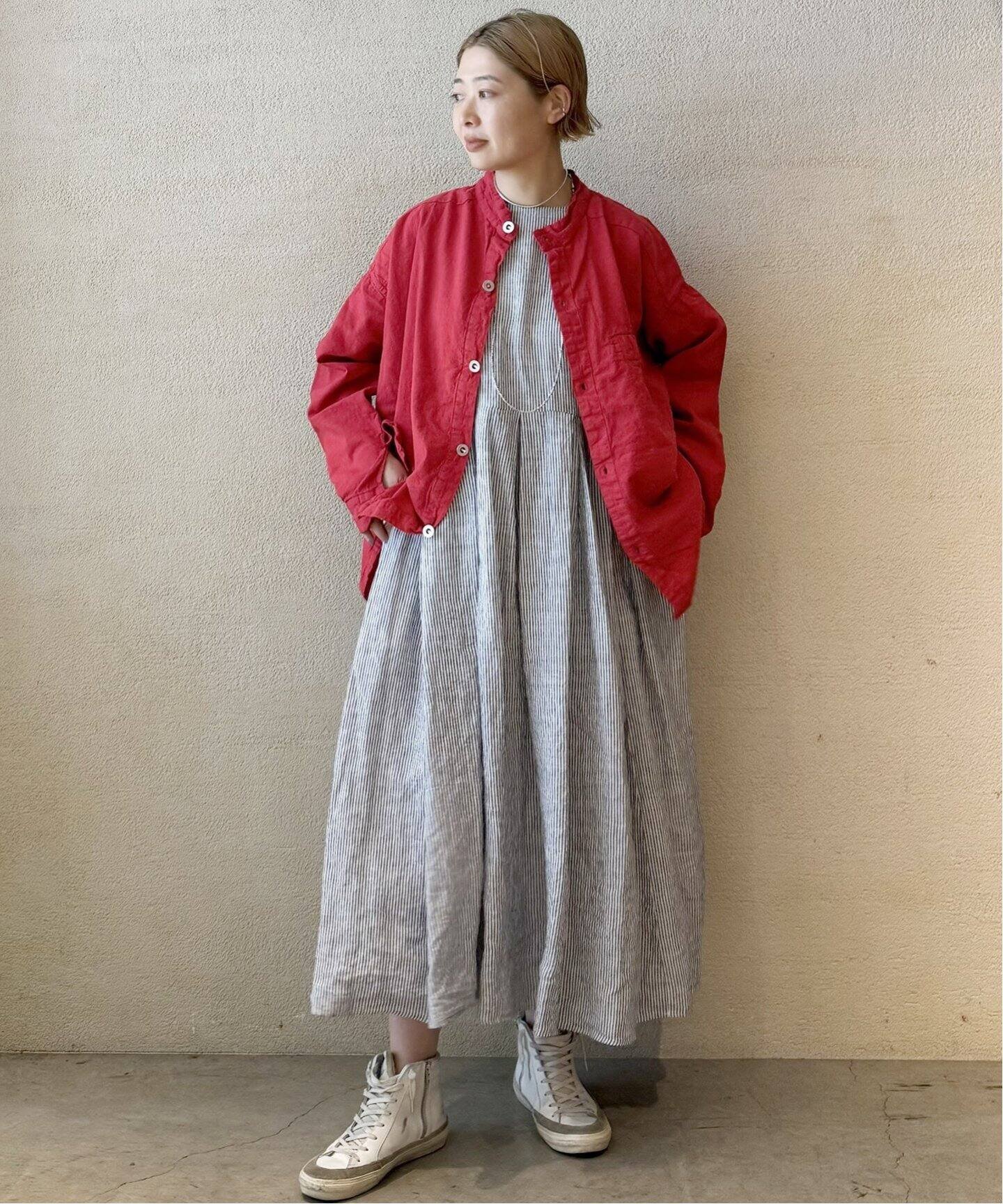 SALE／30%OFF】journal standard luxe リネン タックワンピース 