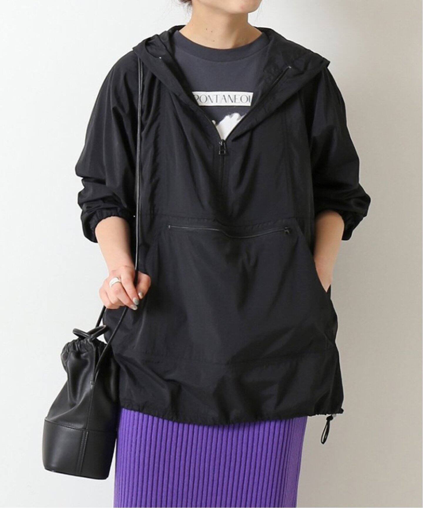 Spick & Span ナイロンパッカブルフーディプルオーバー Spick & Span ナイロンパッカブルフーディプルオーバー スピック