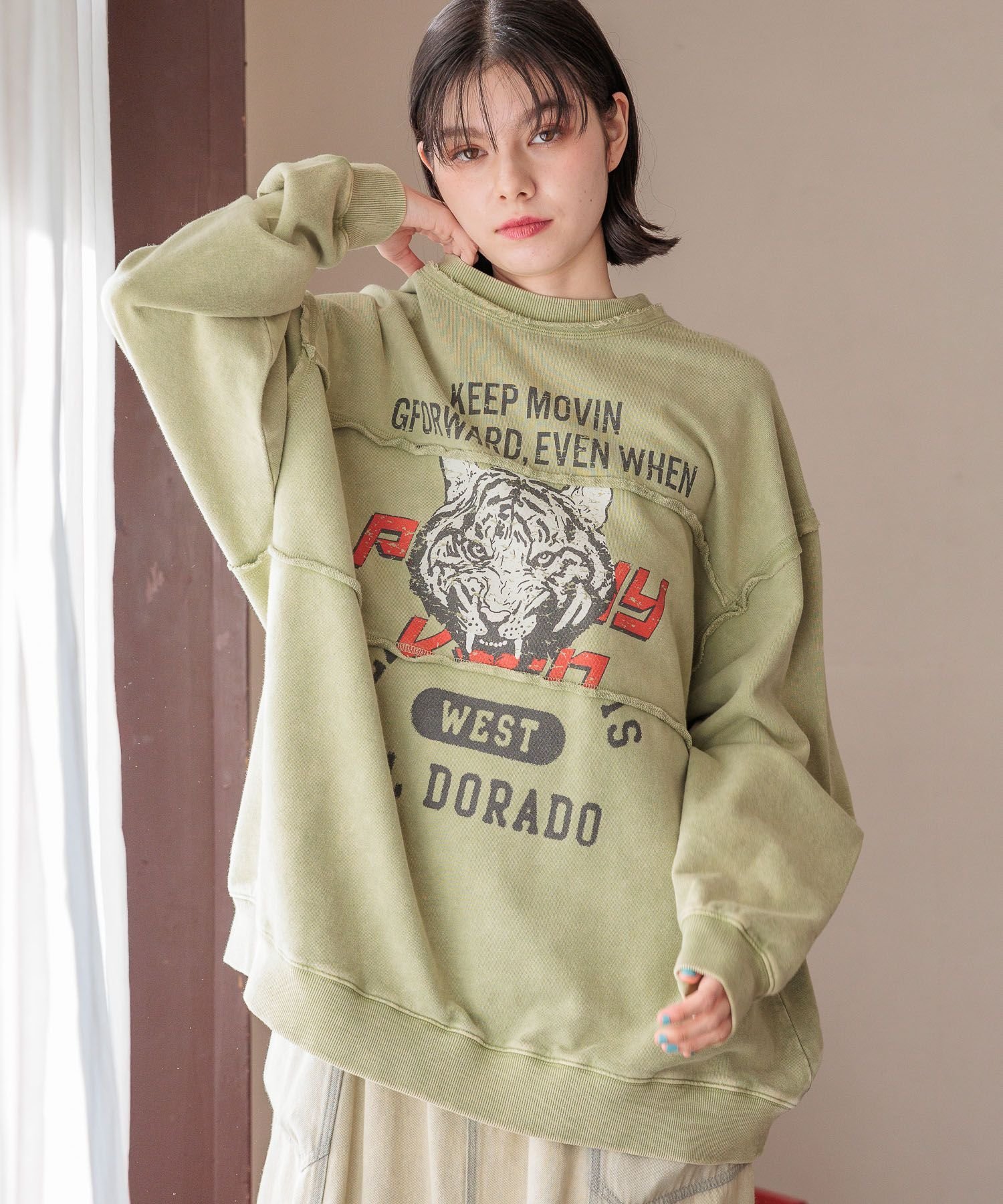 新品、未使用　ニコアンド　スタジャン風ニットジップカーディガン 新品、未使用 ニコアンド スタジャン風ニットジップカーディガン