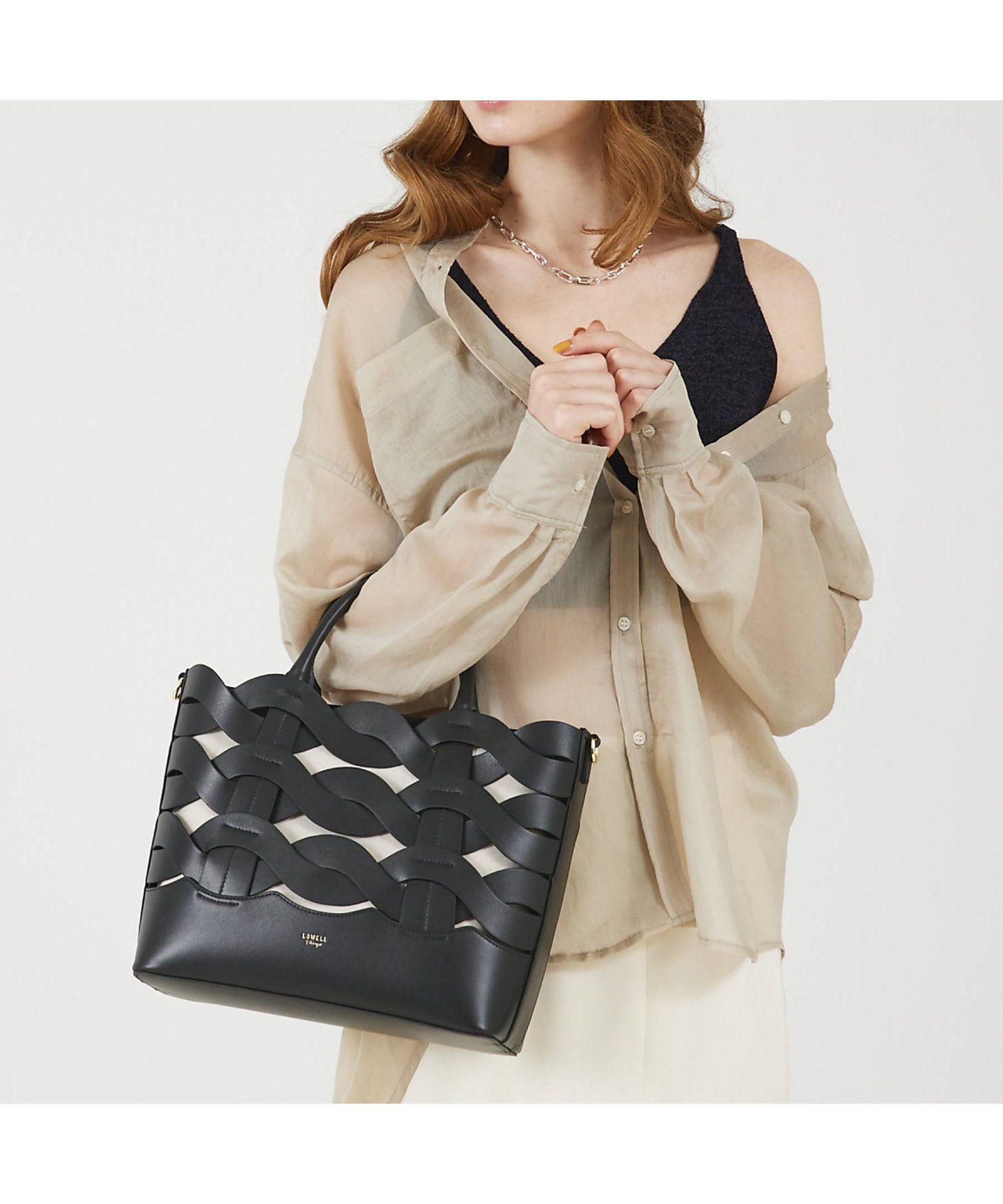 ロウェル シングス（LOWELL Things）/Corde/レザーウェービーメッシュ2WAYトートバッグ 楽天市場】【SALE／20%OFF】Corde/レザーウェービーメッシュ2WAYトート