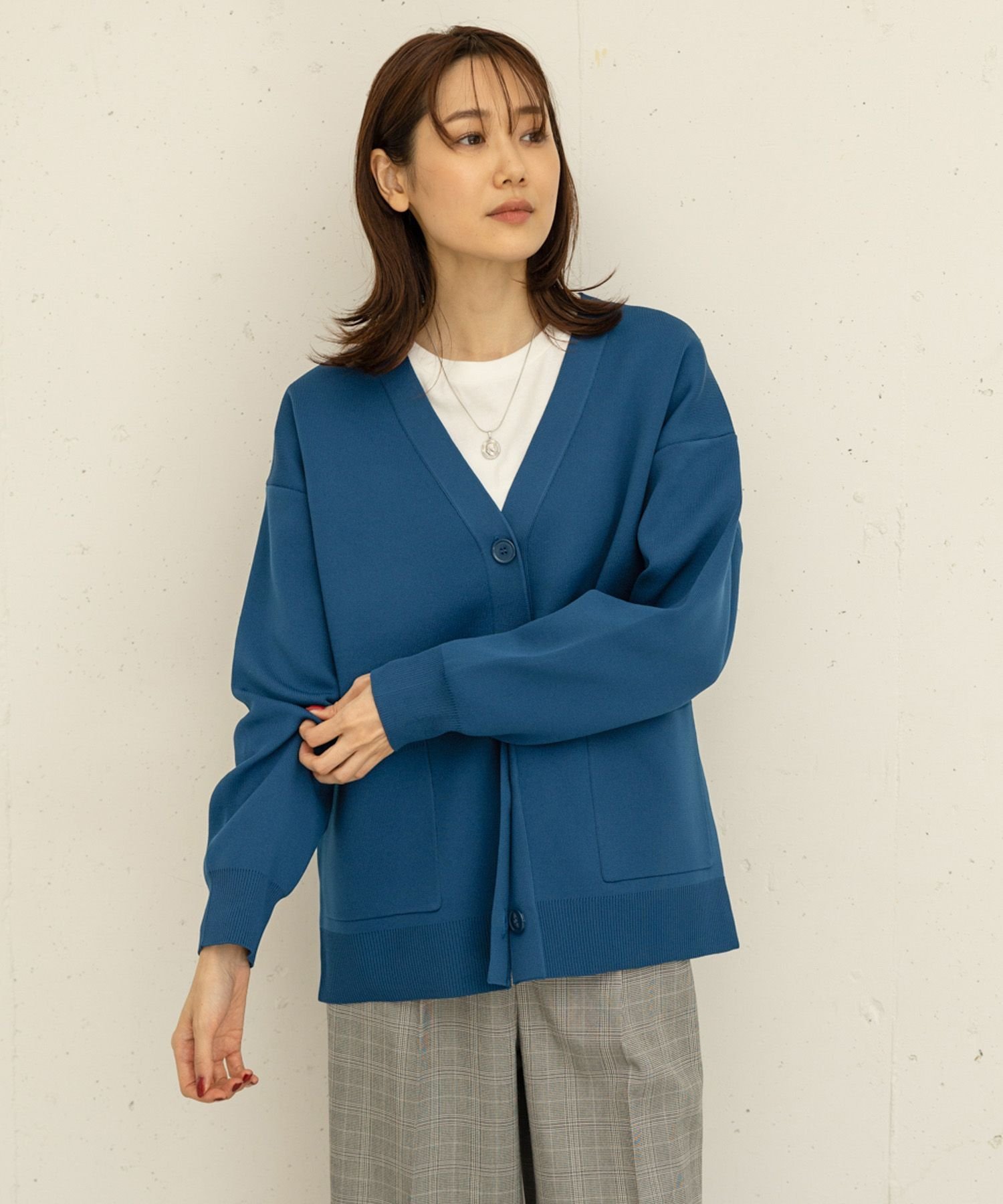 SALE／40%OFF】GLOBAL WORK リッチライトニットVネックカーディガン