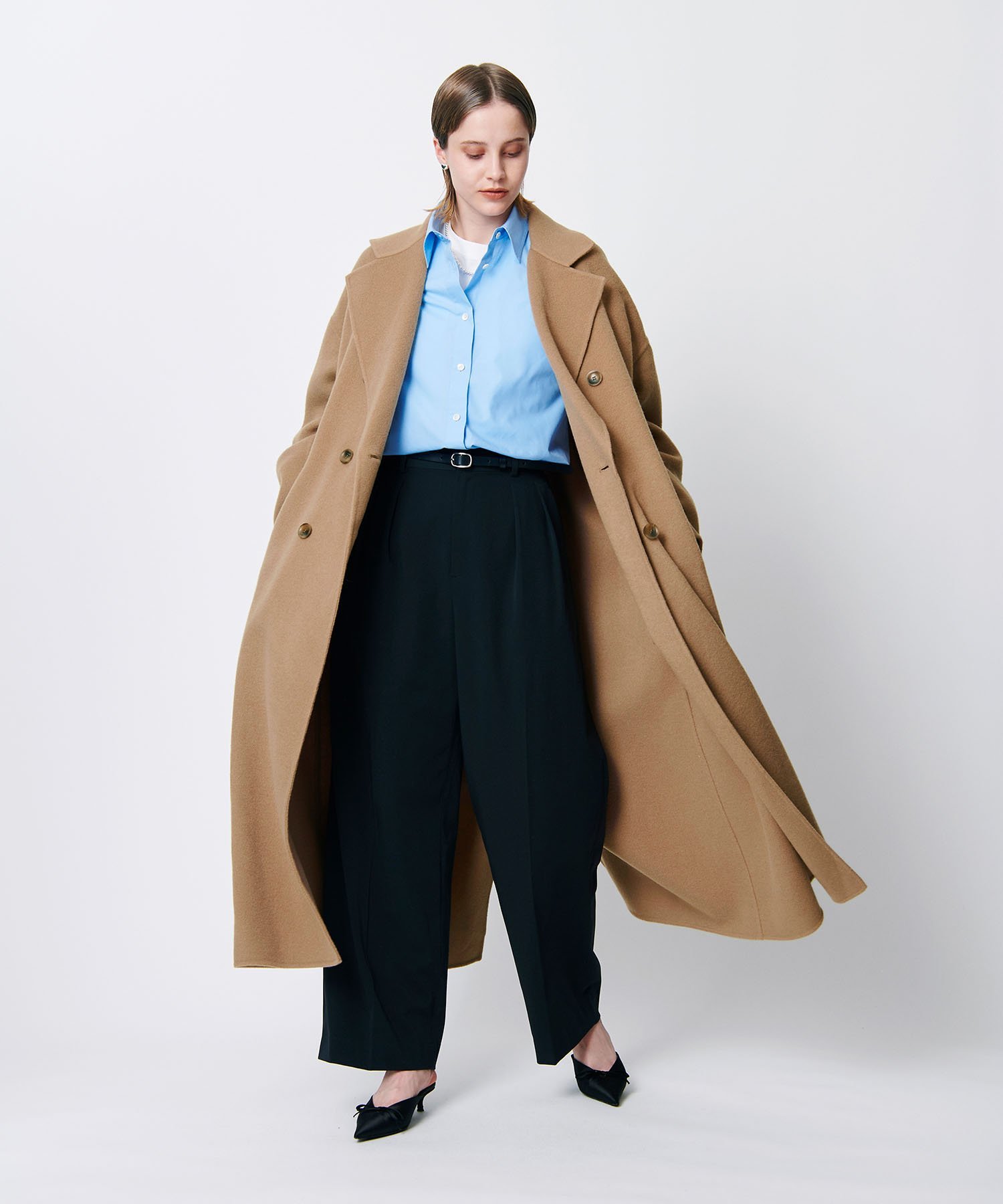 SALE／30%OFF】N.O.R.C ダブルロングリバーコート ノーク ジャケット