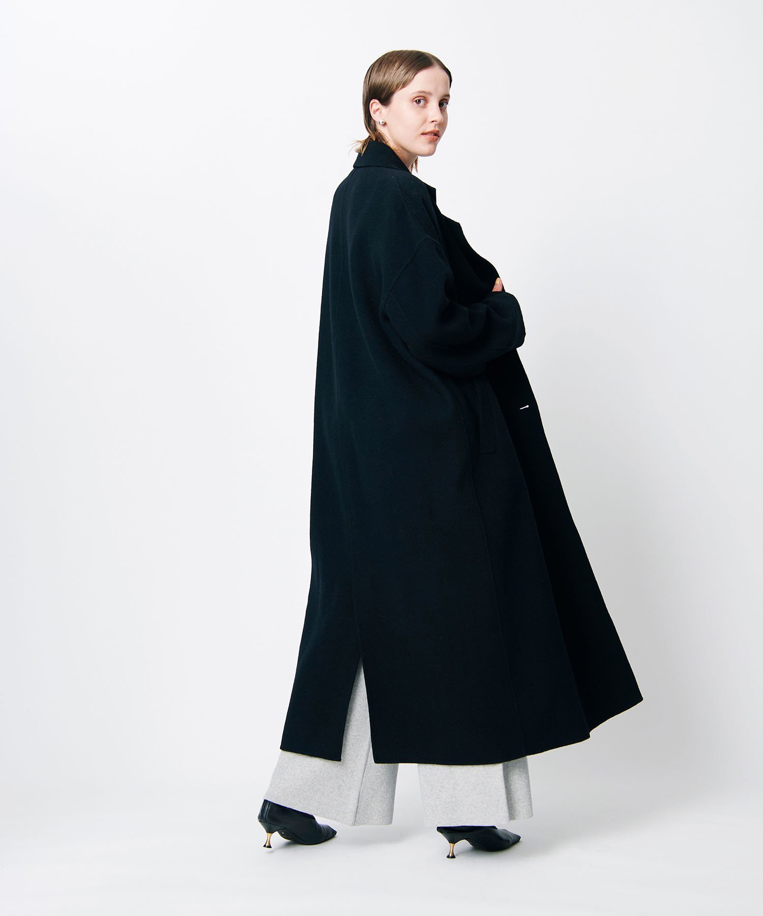 SALE／30%OFF】N.O.R.C ダブルロングリバーコート ノーク ジャケット