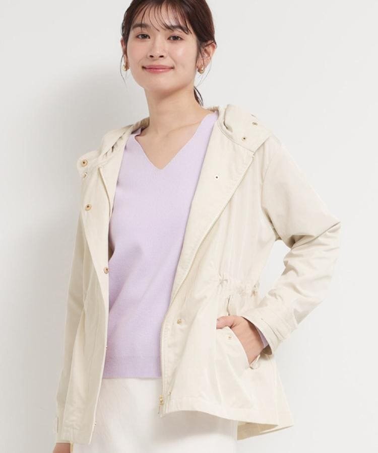SALE／50%OFF】UNITED ARROWS ファンシーツイード ノーカラー