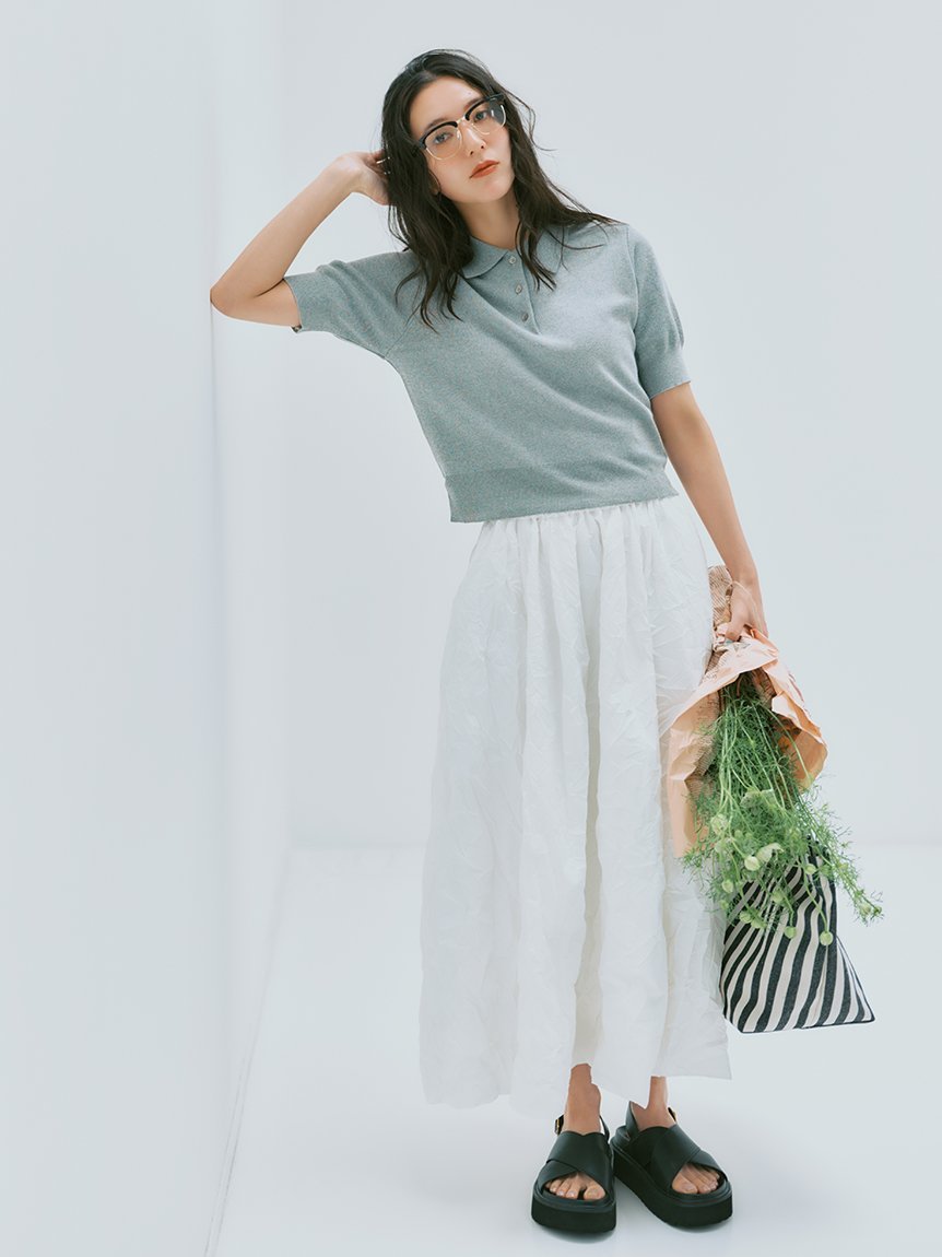 SALE／30%OFF】チュールラッフルスカート FRAY I.D フレイ アイディー