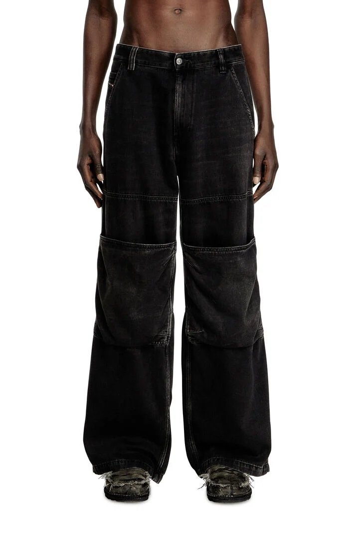 DIESEL d-rise バギーデニム　ブラック　W32 L30 DIESEL d-rise バギーデニム ブラック W32 L30