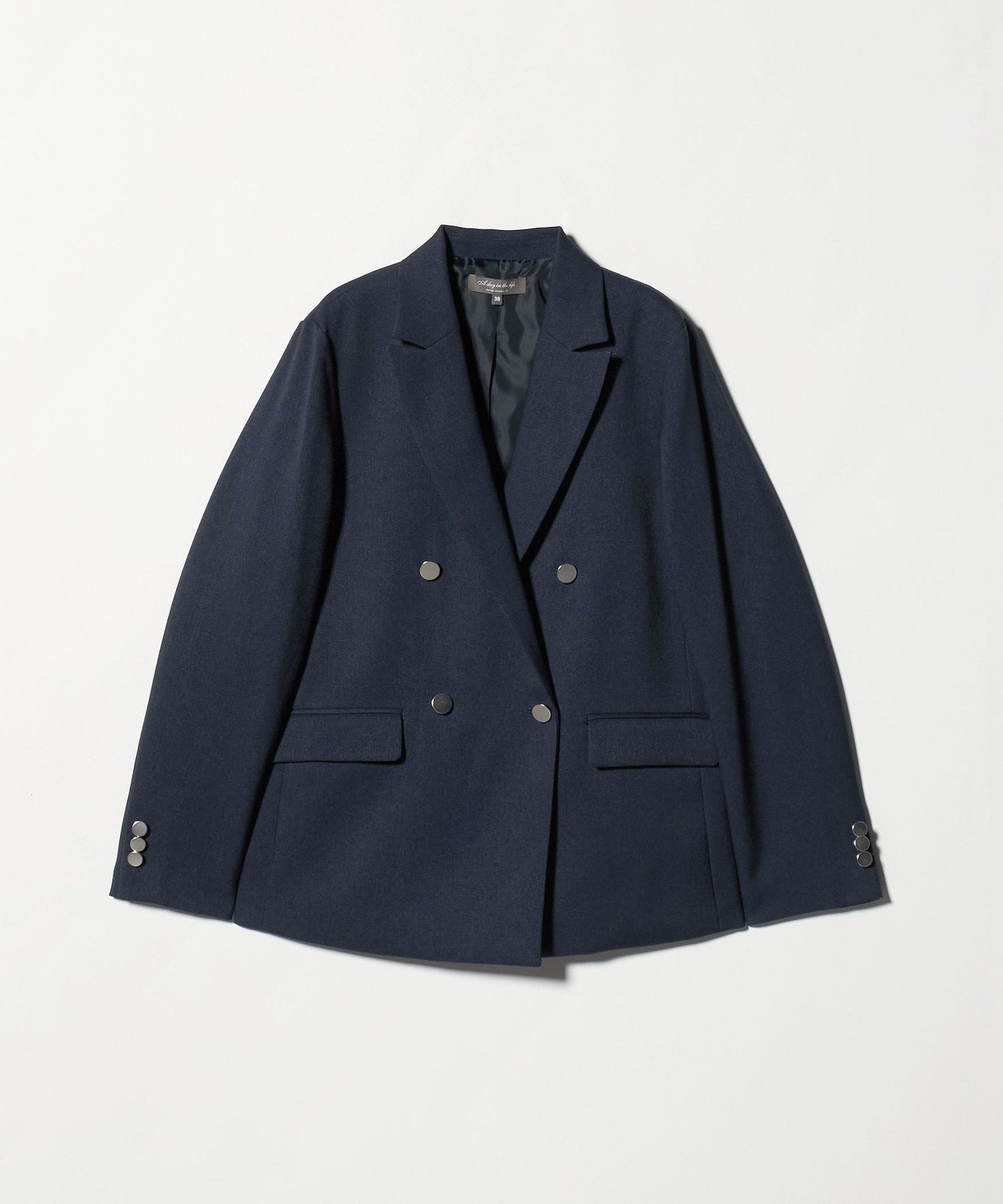 極美品✨24AW ユナイテッドアローズ テーラードジャケット 金ボタン 紺