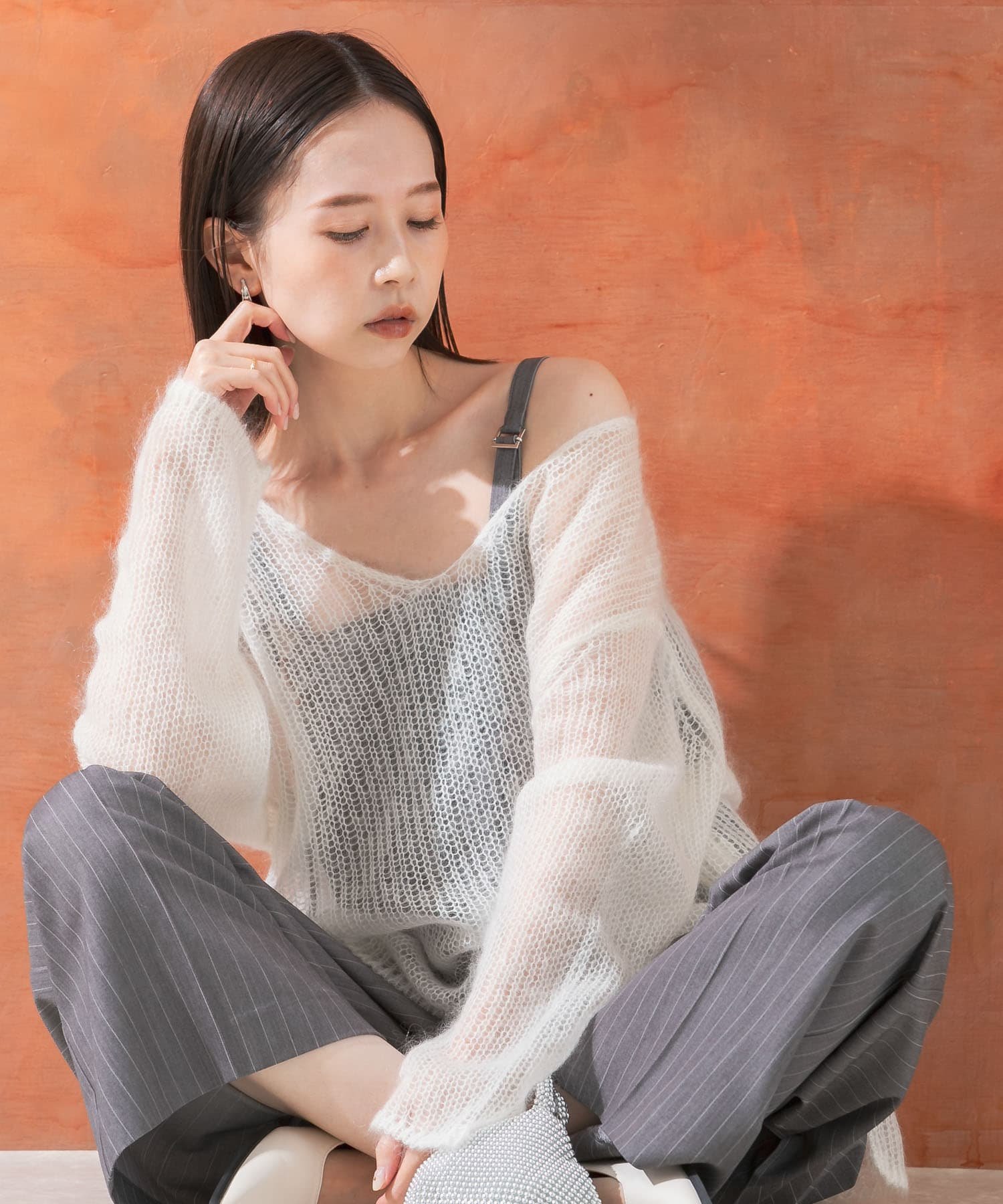 楽天市場】【SALE／55%OFF】ローゲージニットプルオーバー BABYLONE