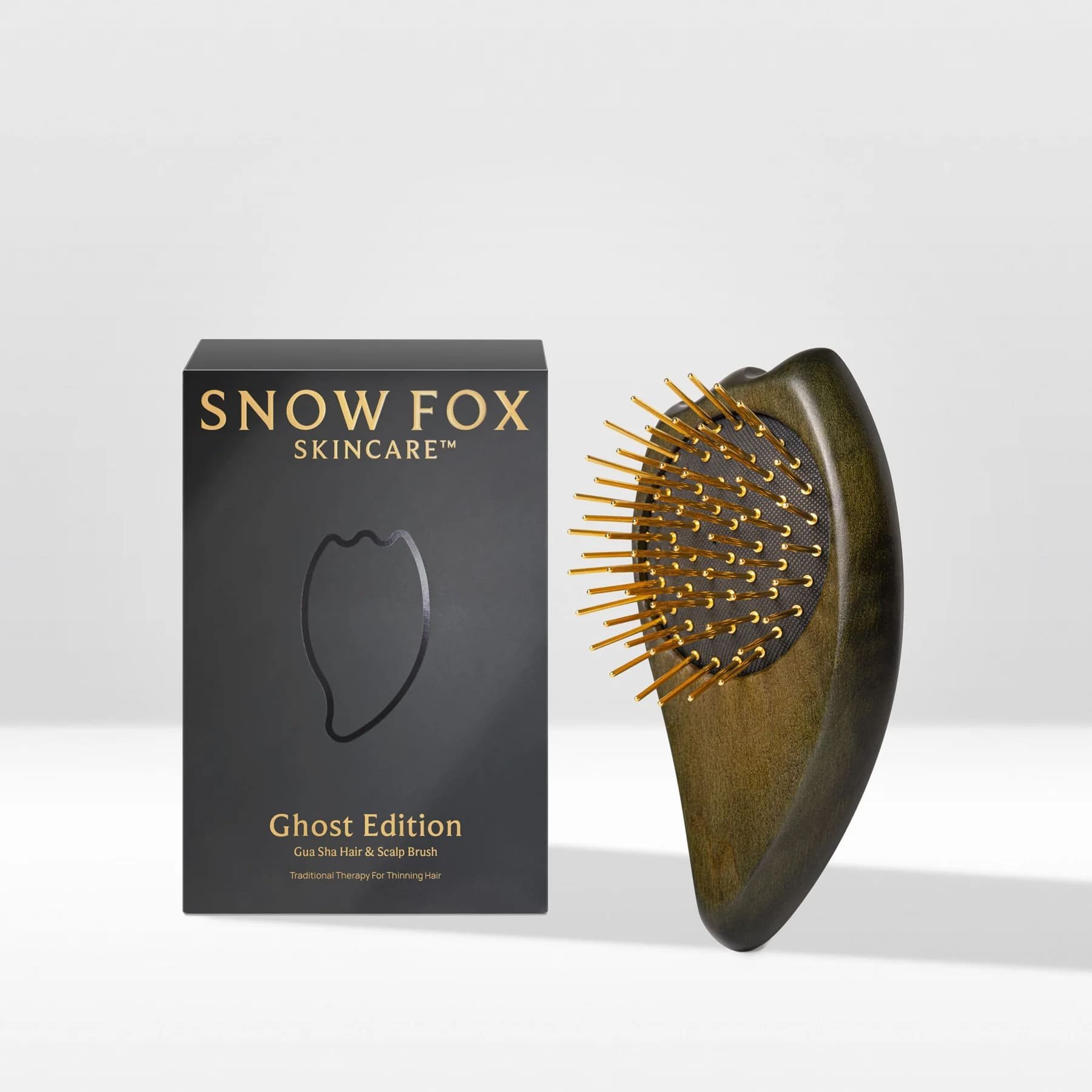スノーフォックスプレミアムFOXカッサウッドヘアブラシ プレミアム FOXカッサ ウッド ヘアブラシ｜ SNOW FOX SKINCARE