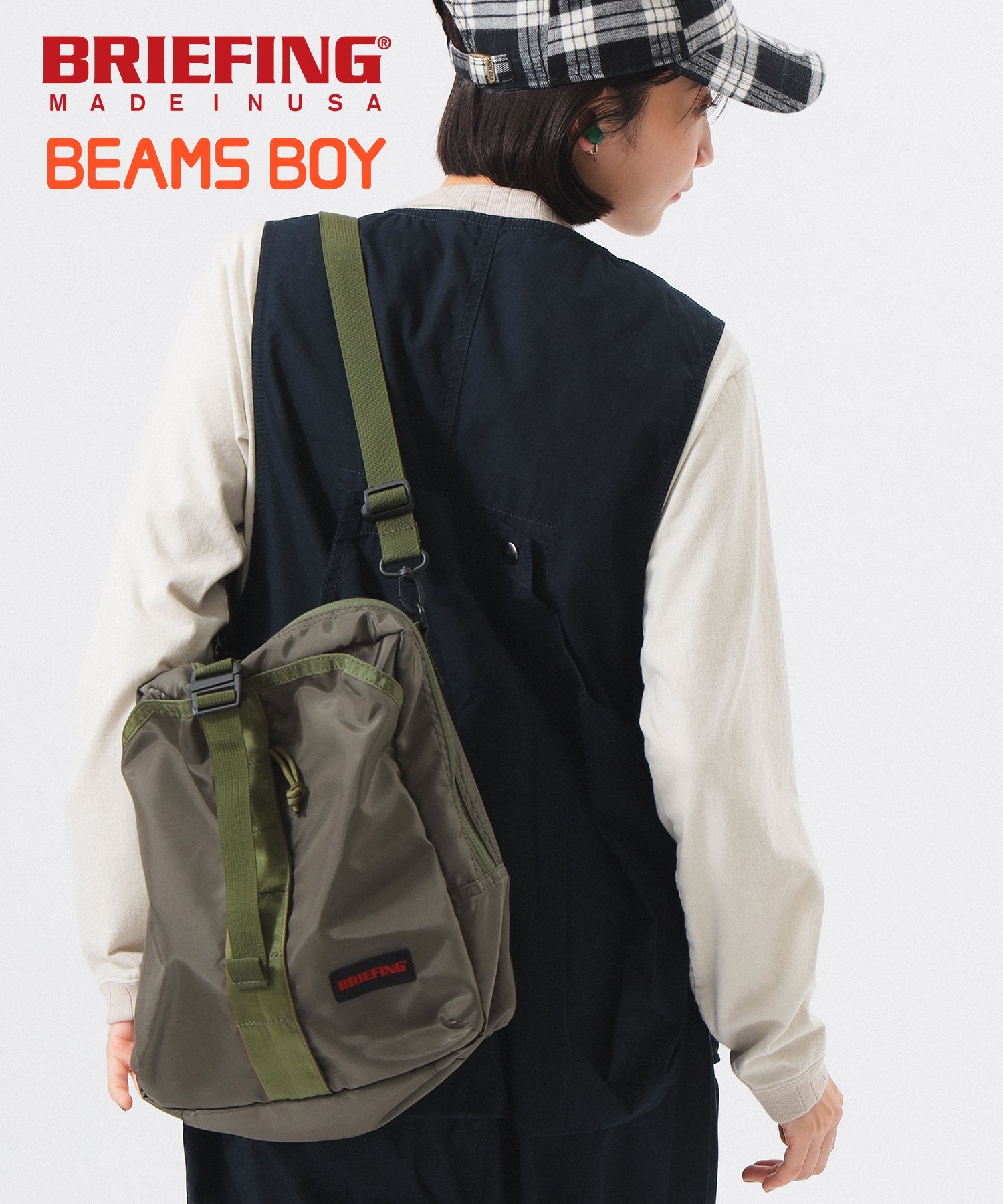 楽天市場】BRIEFING * BEAMS BOY / 別注 DUAL TOTE BEAMS BOY