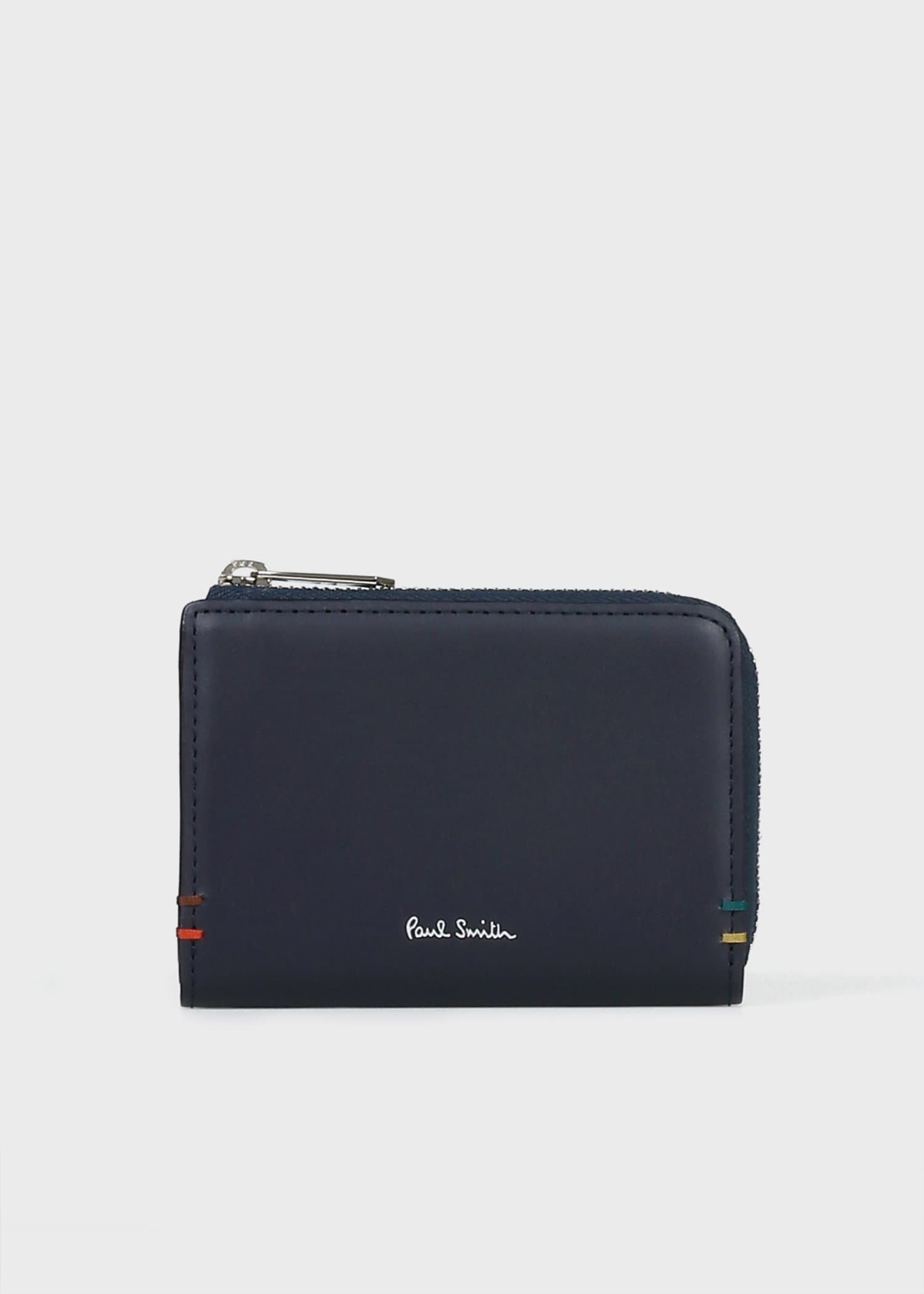【未使用品】ポールスミス コインケース ラウンドファスナー　ネイビー　箱付 中古・古着通販】Paul Smith (ポールスミス) ラウンドジップ