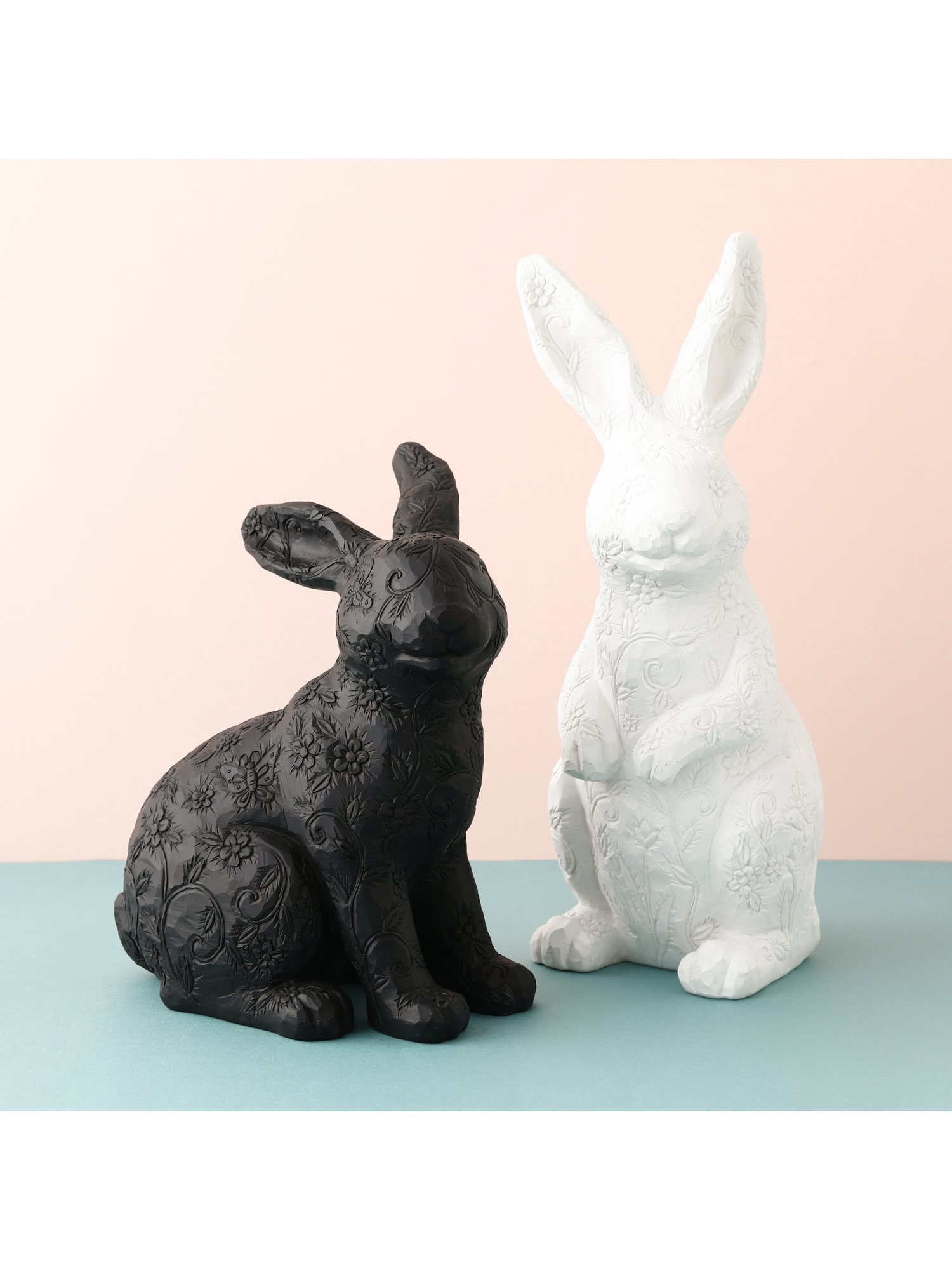 SALE／30%OFF】Francfranc ラビットアムルーズL BK フランフラン