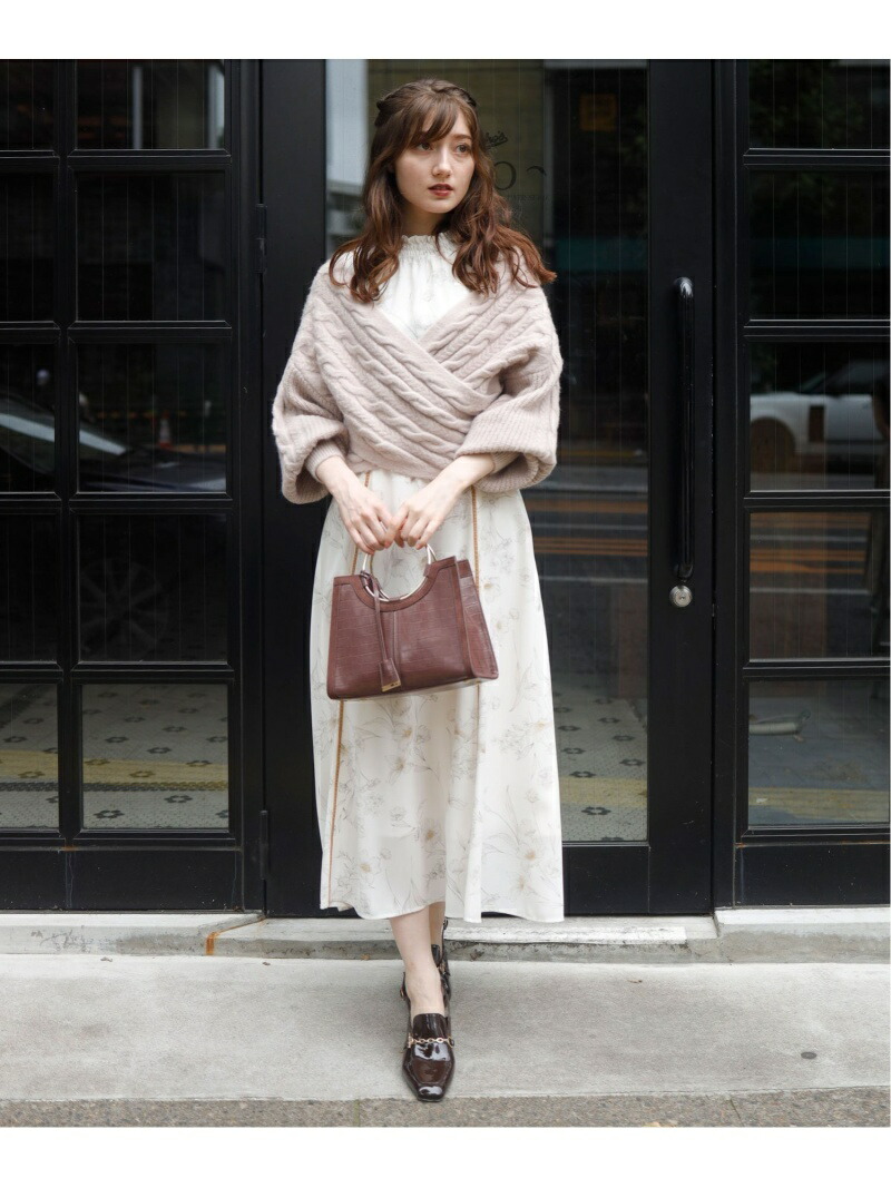 超目玉アイテム ノエラ ペン書きリリーワンピース 深田恭子着用 想像を超えての