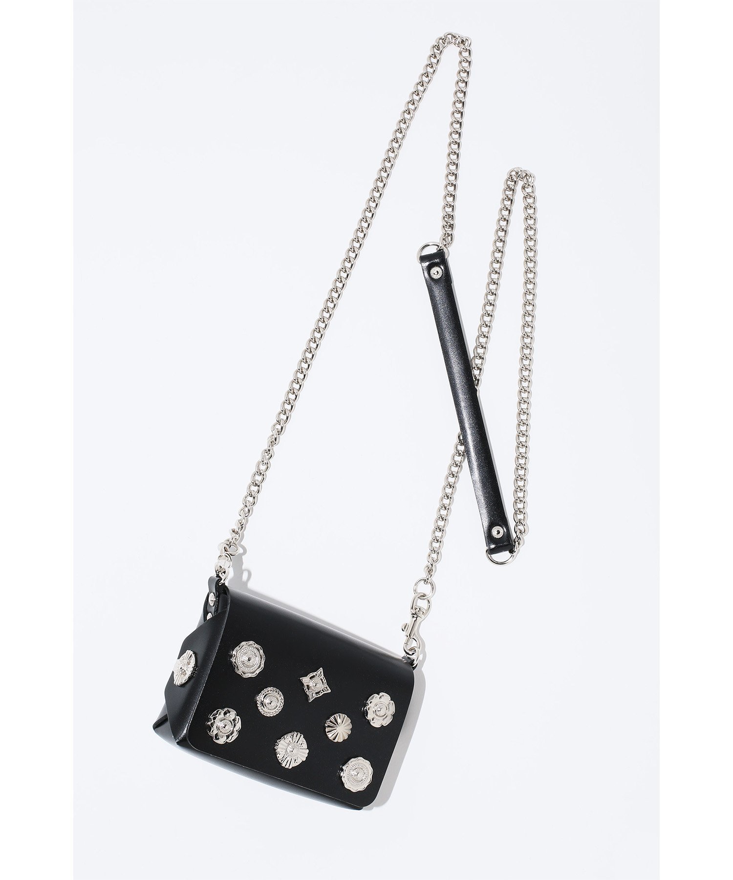 【TOGA】トーガ Leather shoulder pouch ショルダーバッグ TOGA PULLA/トーガプルラ】Leather shoulder pouch/レザー