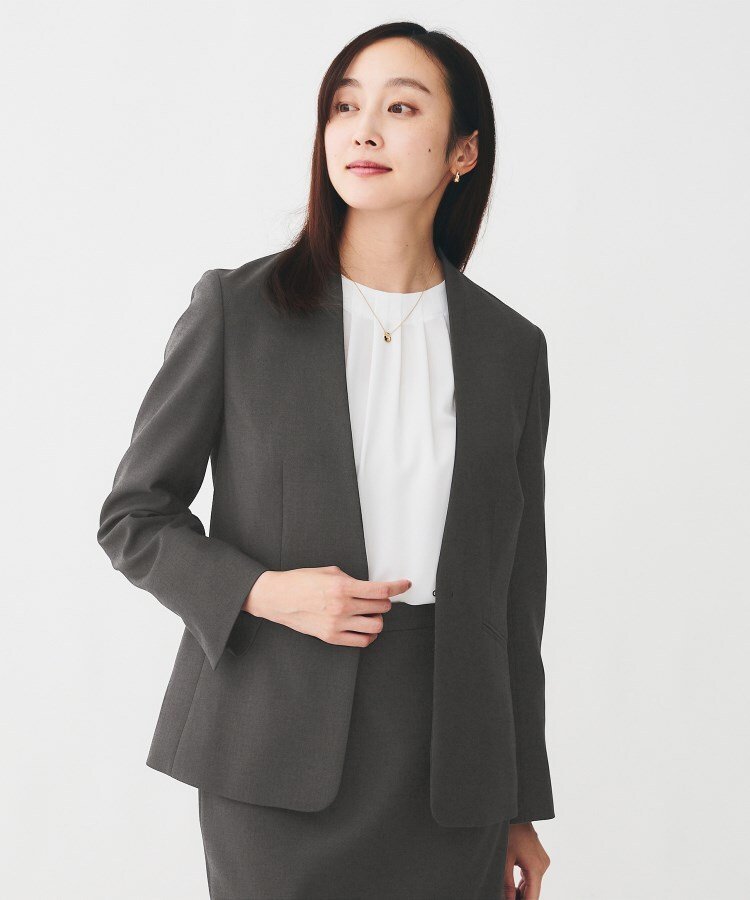 楽天市場】【SALE／55%OFF】【洗える/お仕事スーツ】ドライメランジ