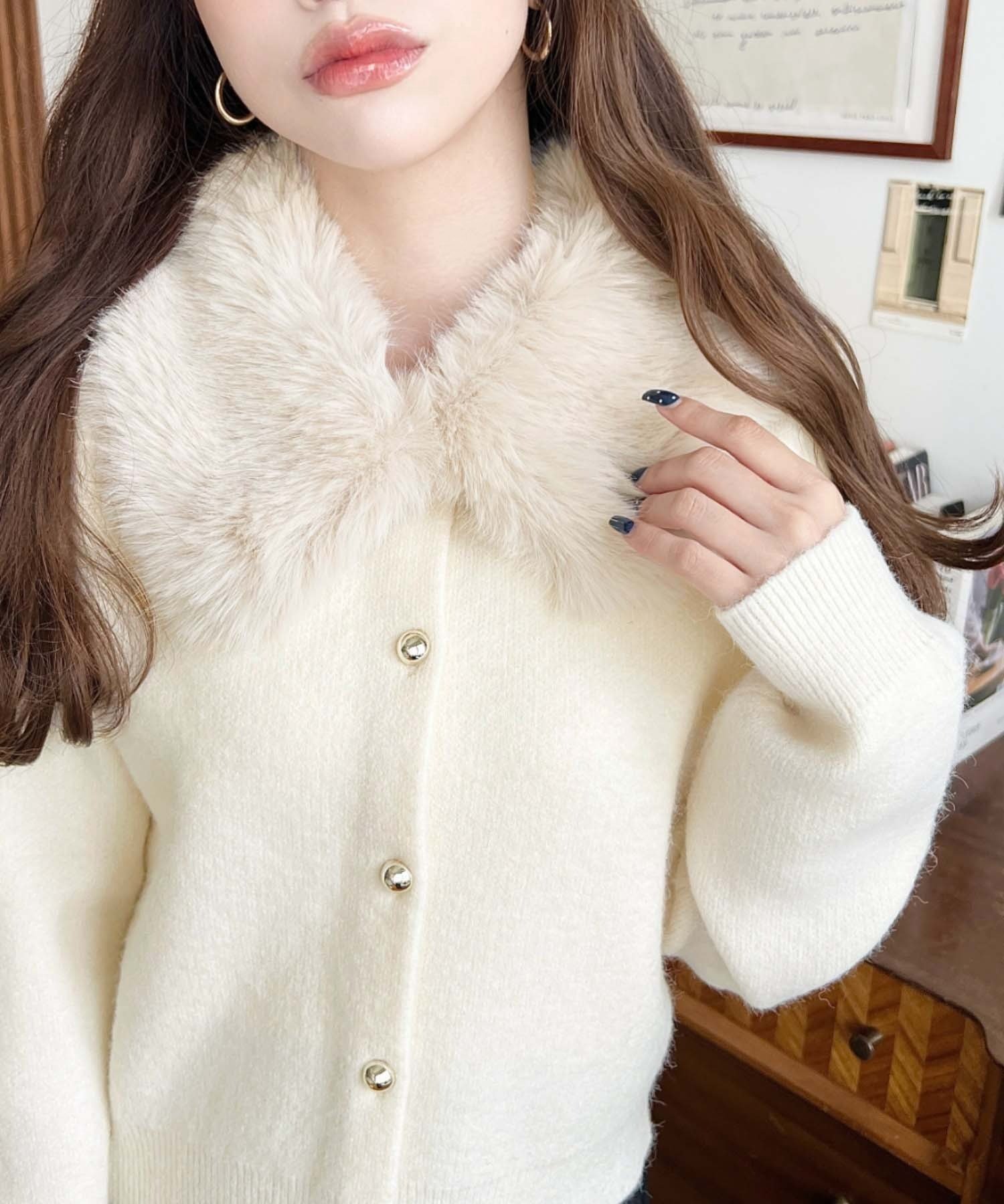 SALE／30%OFF】SNIDEL LACOSTE/クロップド中綿ジャケット スナイデル