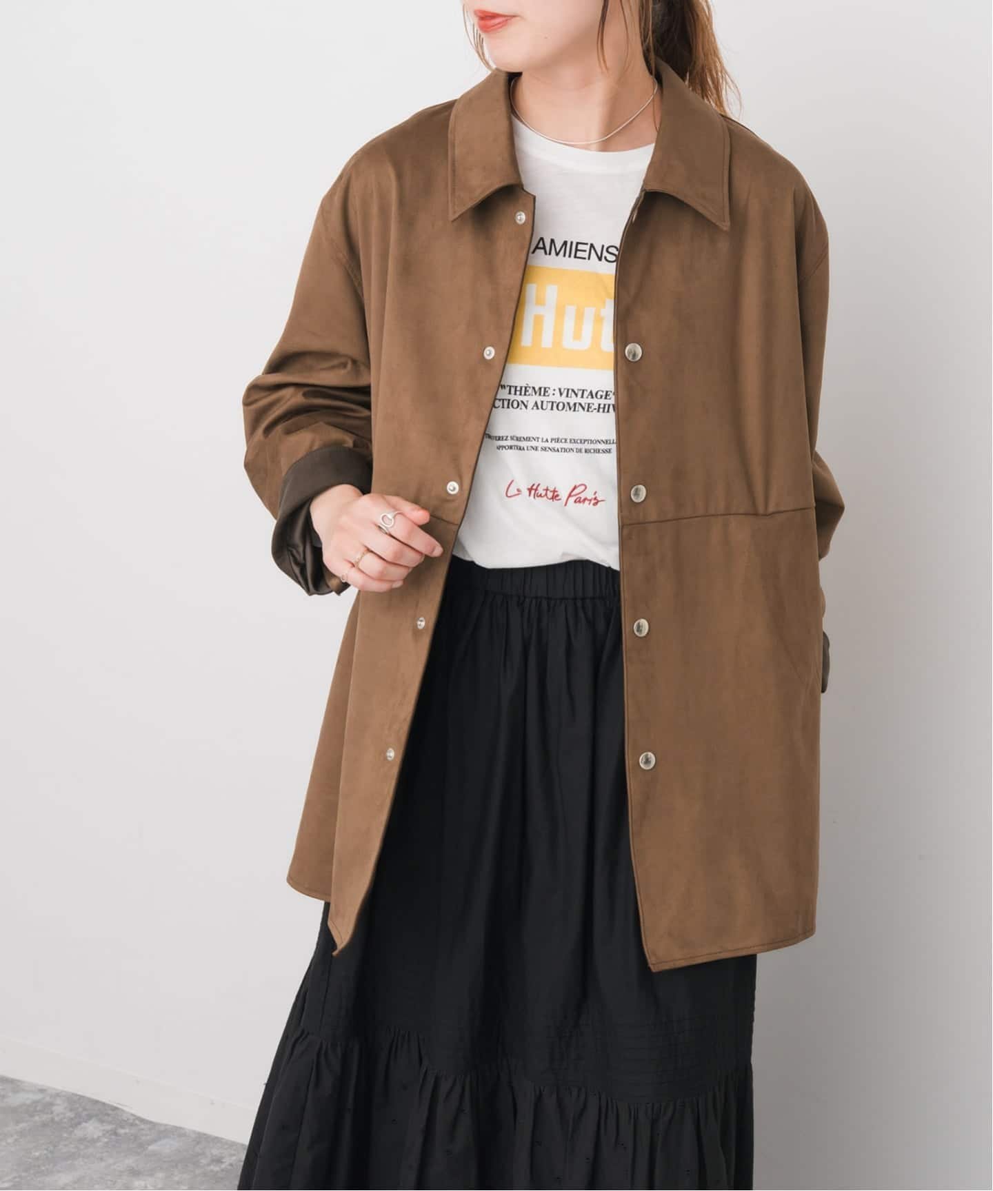 Spick & Span パイルジャージーブルゾン　ブラウン 楽天市場】【SALE／50%OFF】グログランフーディーライナー