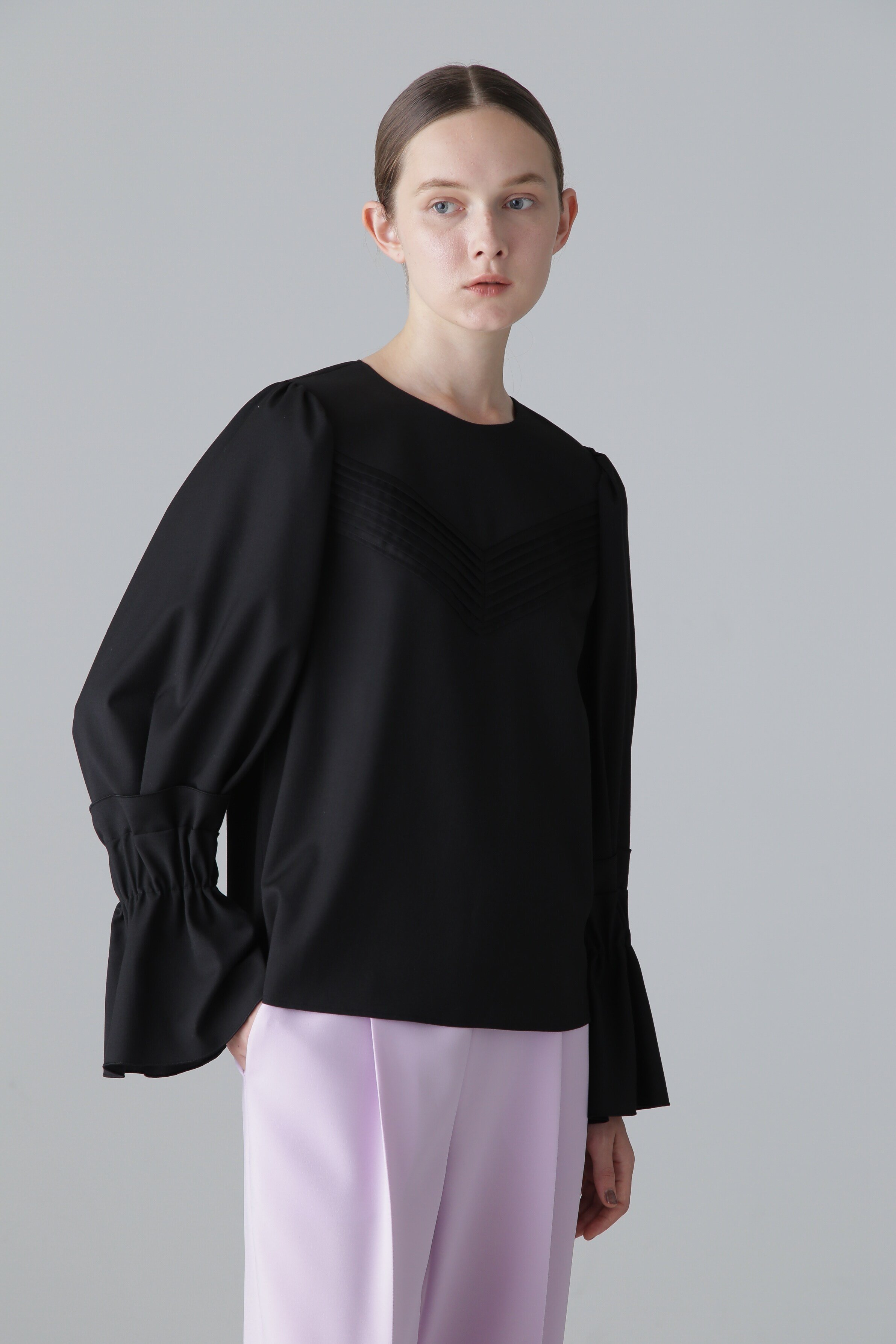 楽天市場】【SALE／50%OFF】◇オーガンザストライプブラウス ADORE