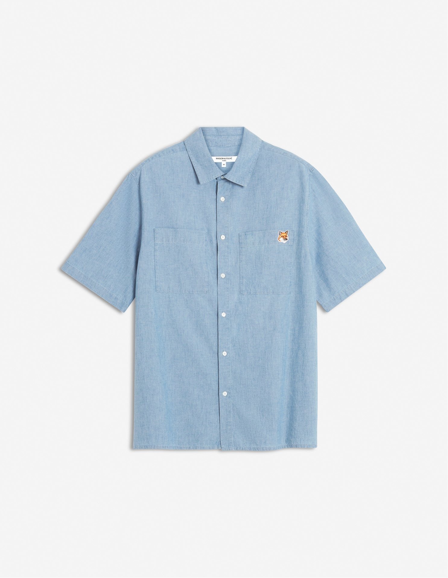 ★MAISON KITSUNE★フォックス リラックス 半袖シャツ 送関込 ☆MAISON KITSUNE☆フォックス リラックス 半袖シャツ 送関込