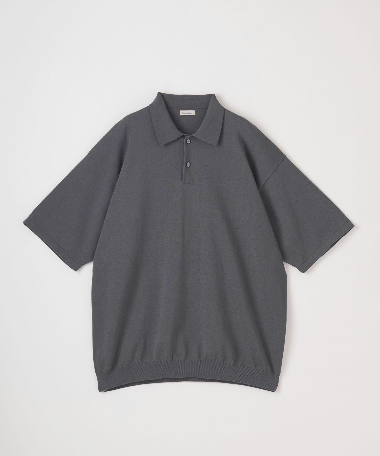 stevn alan ニットポロシャツ　グレー 長袖 Steven Alan（スティーブンアラン）の「＜Steven Alan＞ LIGHT