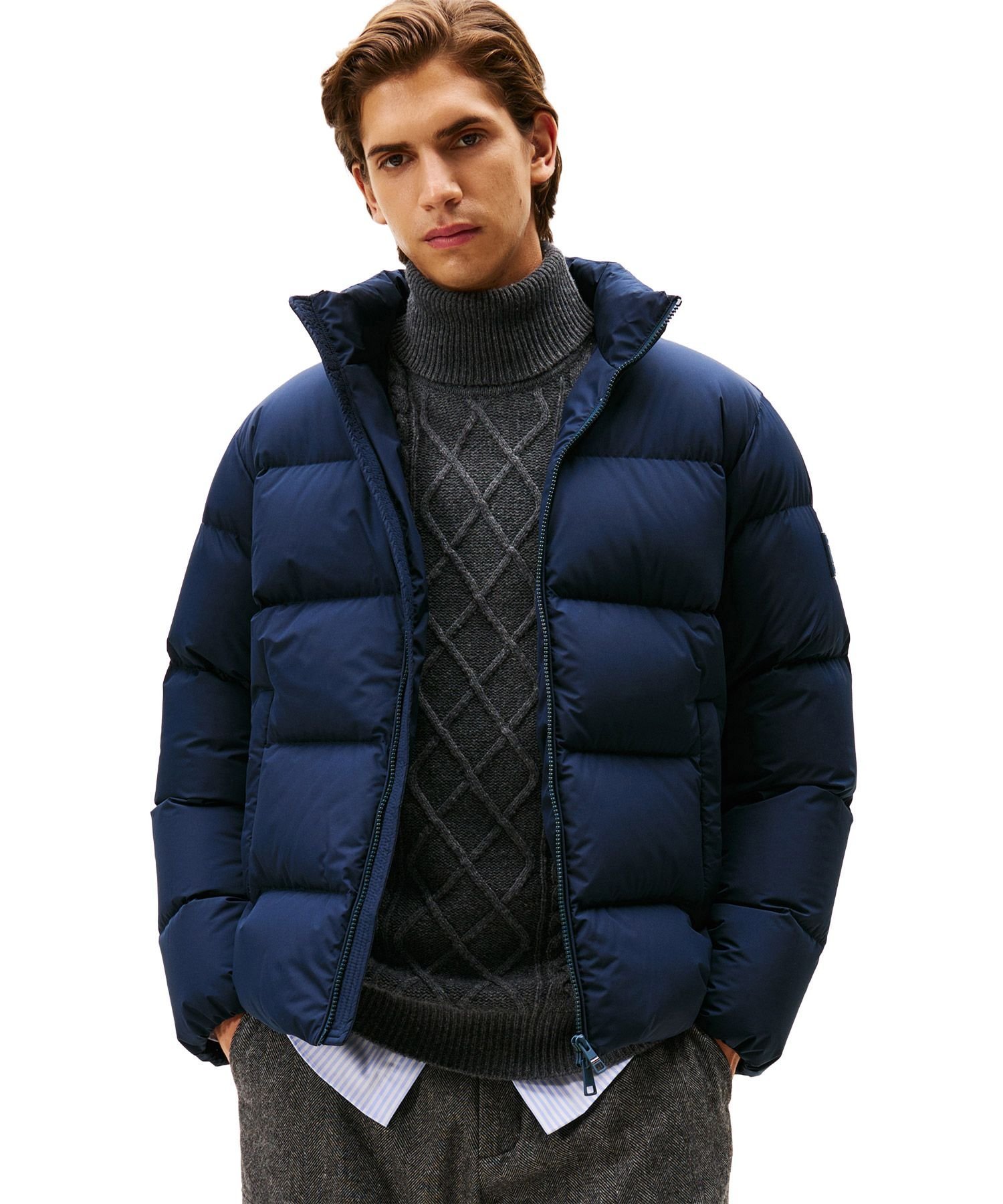 楽天市場】【SALE／30%OFF】ダウンスタンドパッファジャケット TOMMY