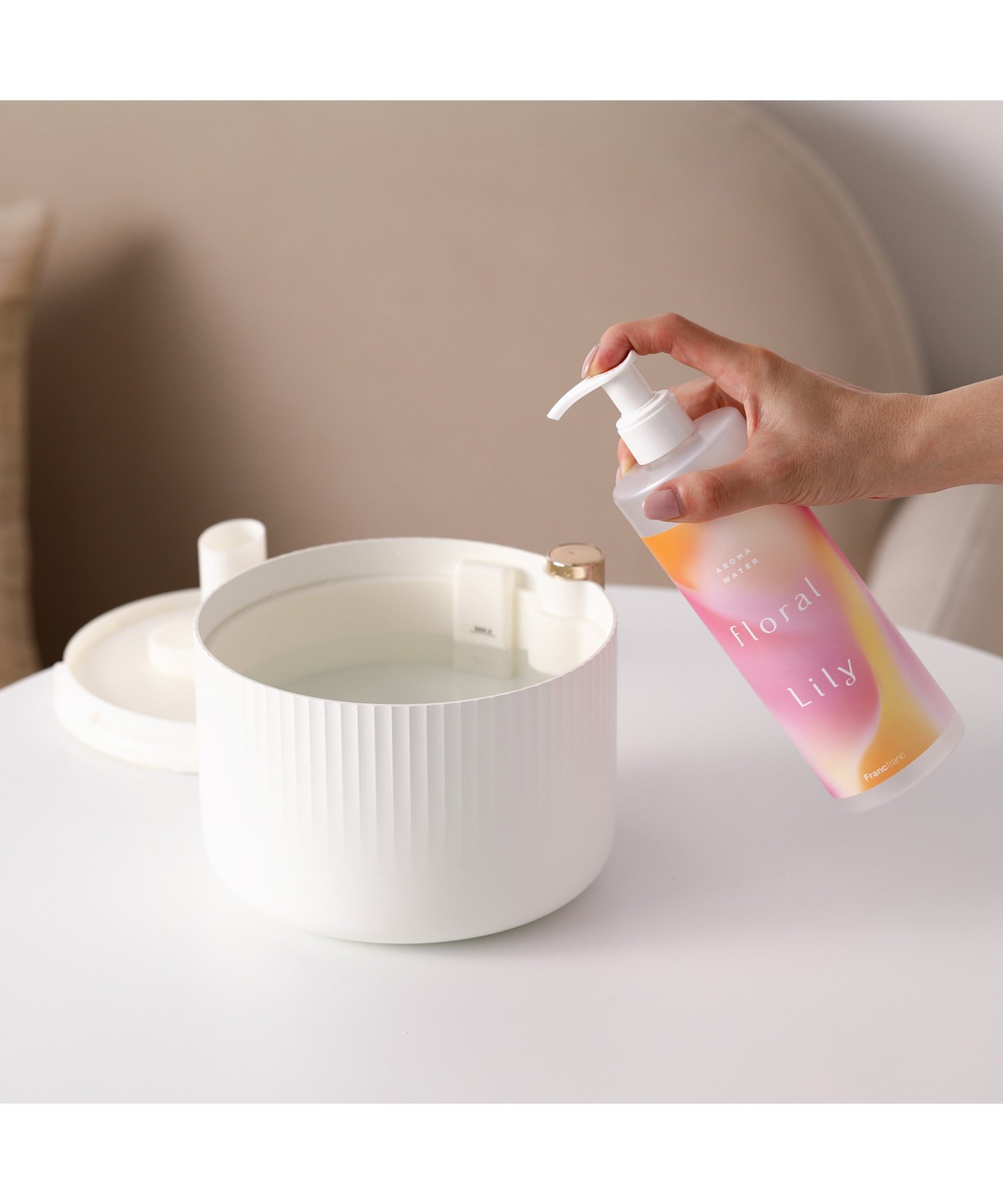 Francfranc ルナ 超音波式加湿器 フランフラン インテリア・生活