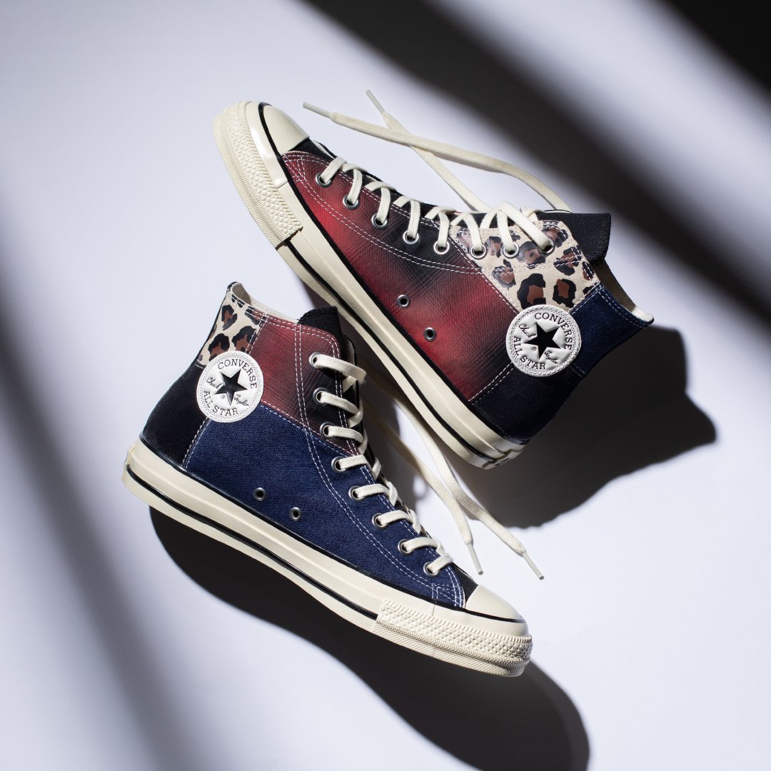 楽天市場】CONVERSE コンバース ALL STAR AGED MATERIALBLOC HI