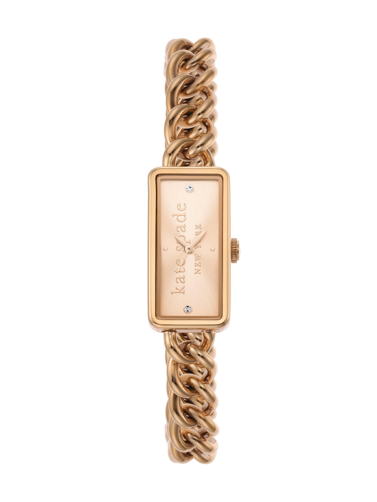 美品kate spade ホランド ゴールドトーン ステンレス スチールウォッチ モンロー ゴールド トーン ステンレス スチール ブレスレット