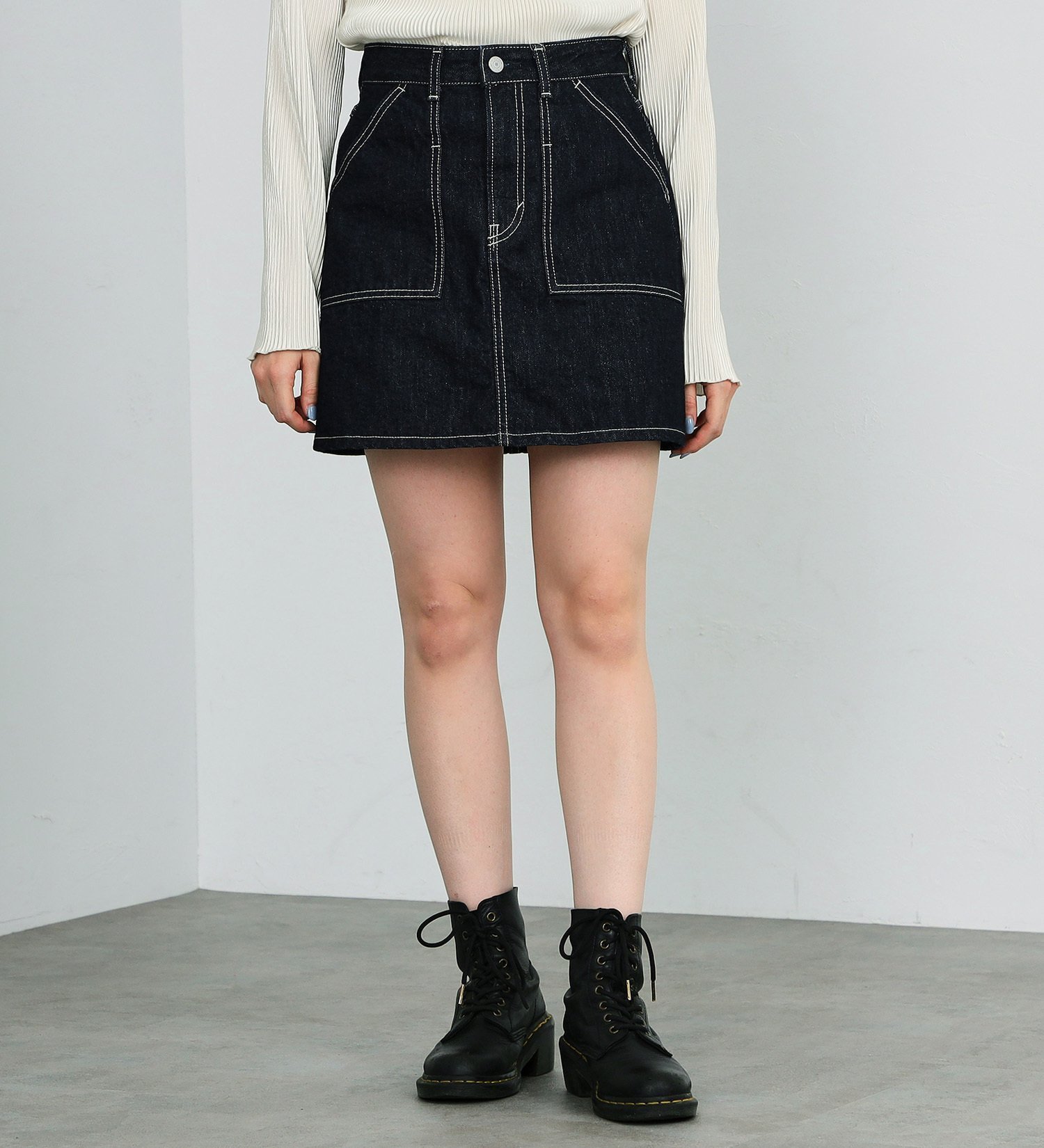 スカート デニム SOMETHING/サムシング SO TLEB SKIRT スカート レディース