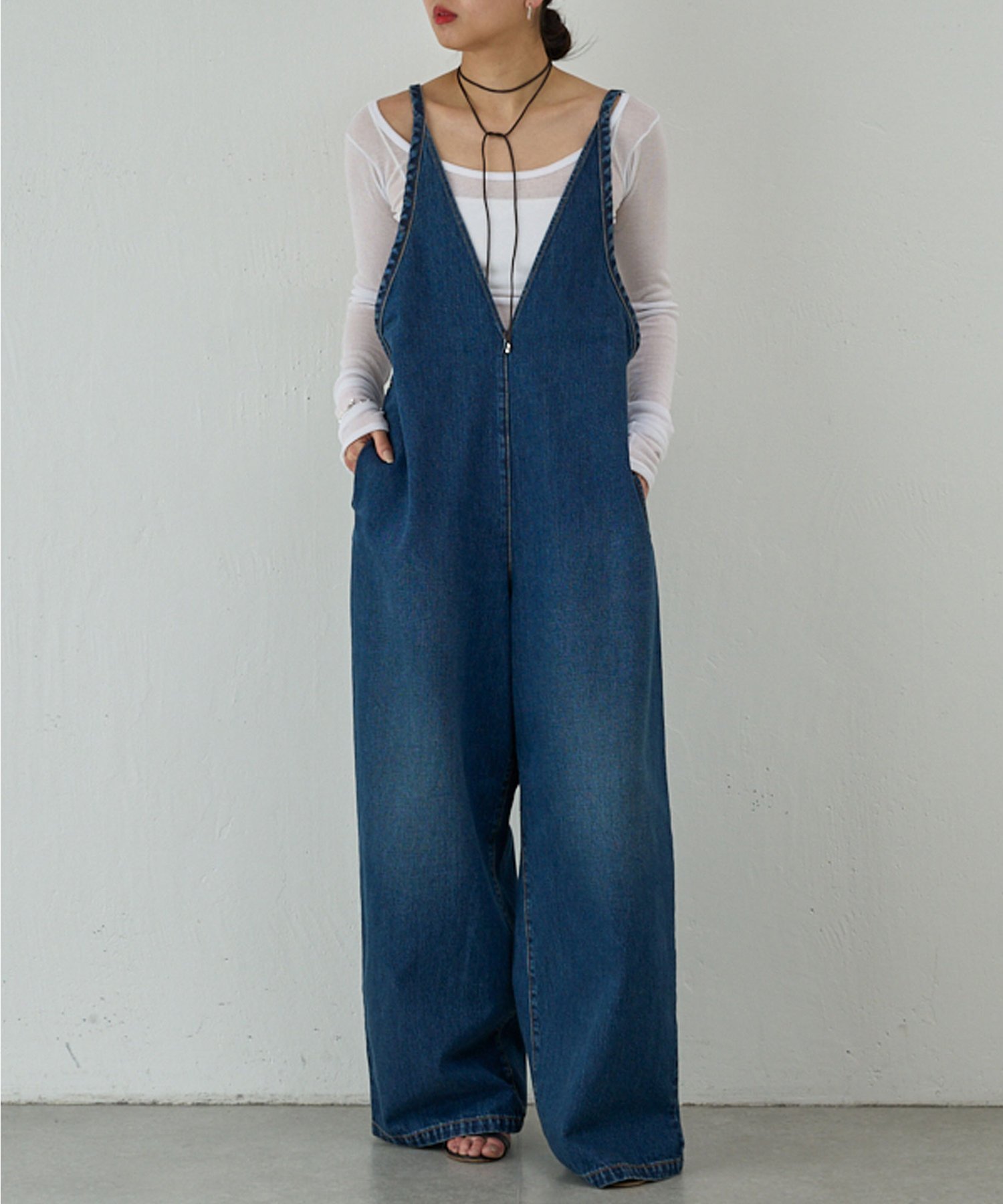 SALE／70%OFF】GALLARDAGALANTE 【PEAS】デニムサロペット ガリャルダ 