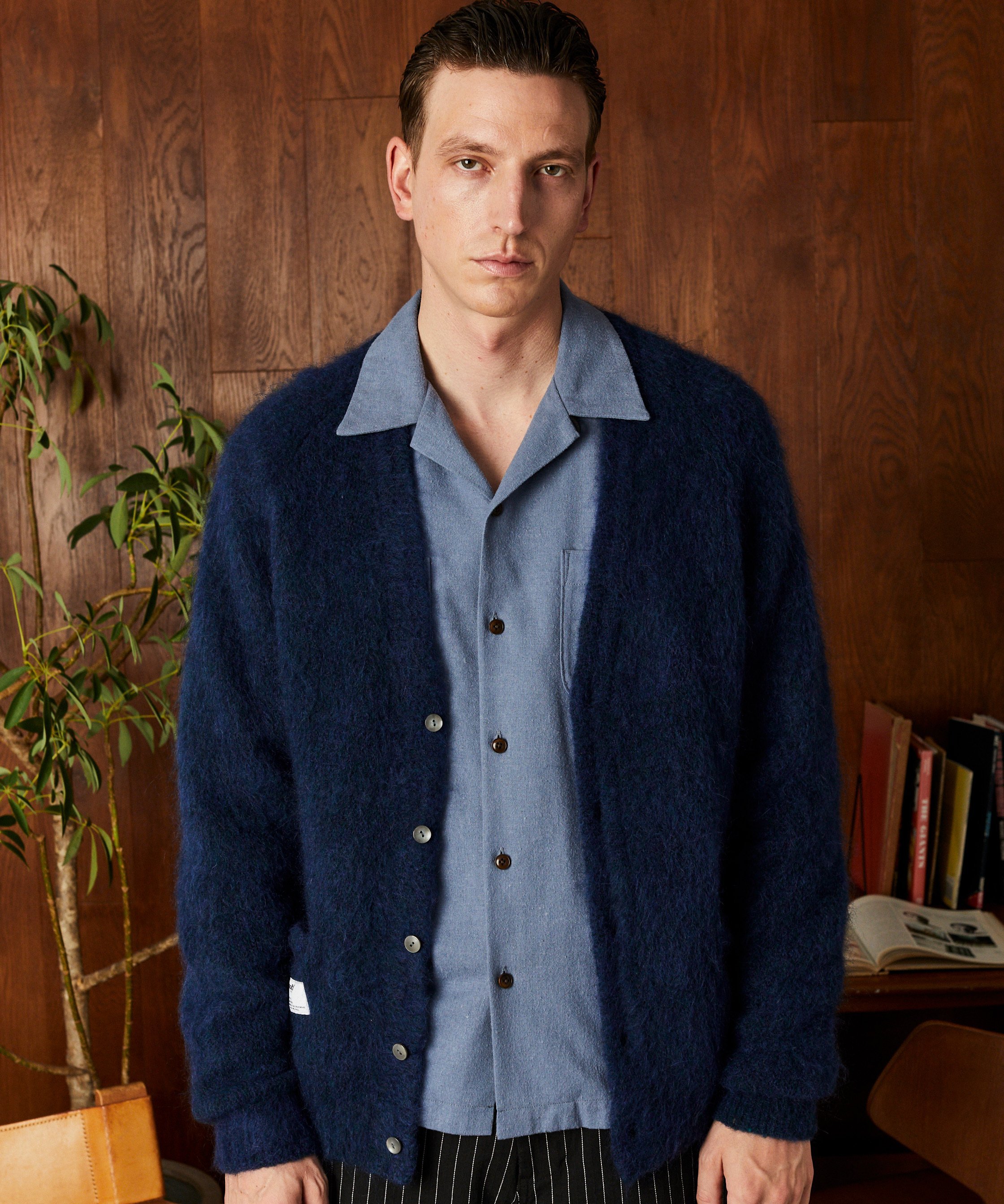 楽天市場】【SALE／40%OFF】Schott MOHAIR BORDER CARDIGAN/モヘア