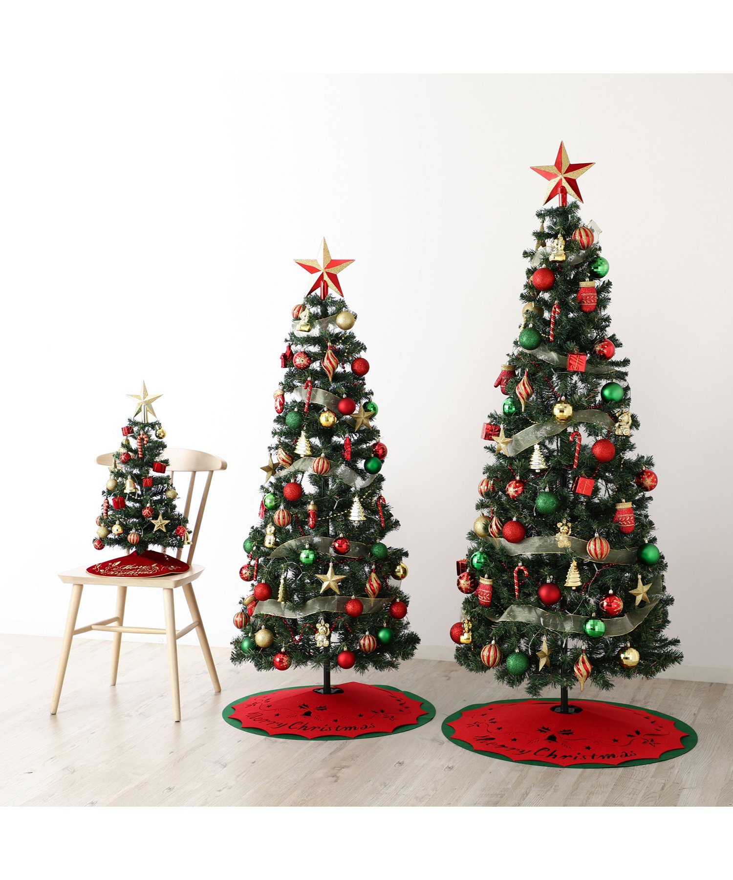 SALE／50%OFF】Francfranc クリスマスツリー スターターセット 150cm